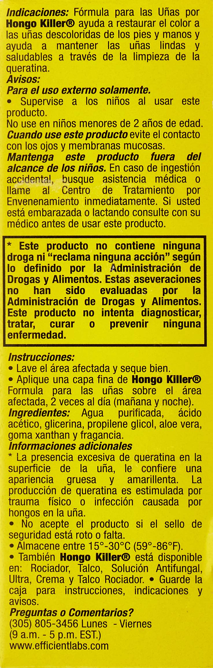 Hongo Killer Nail Formula Improve the Appearance of Your Nails - Thumbnail 2