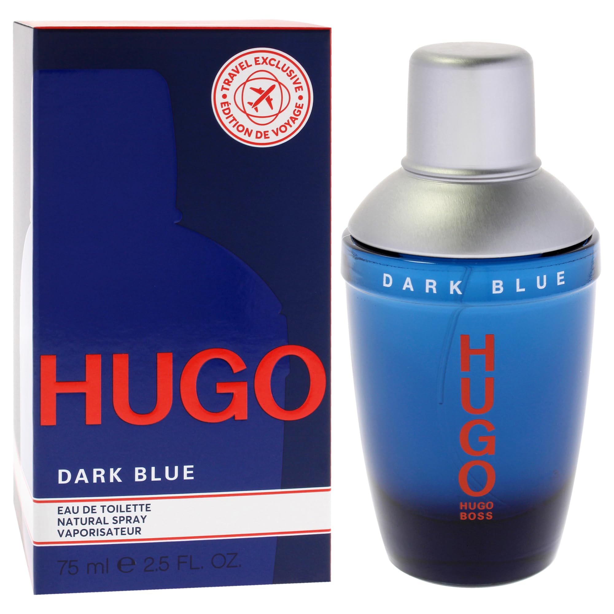 Hugo Boss Dark Blue 2.5 Fl Oz EDT - Thumbnail 3