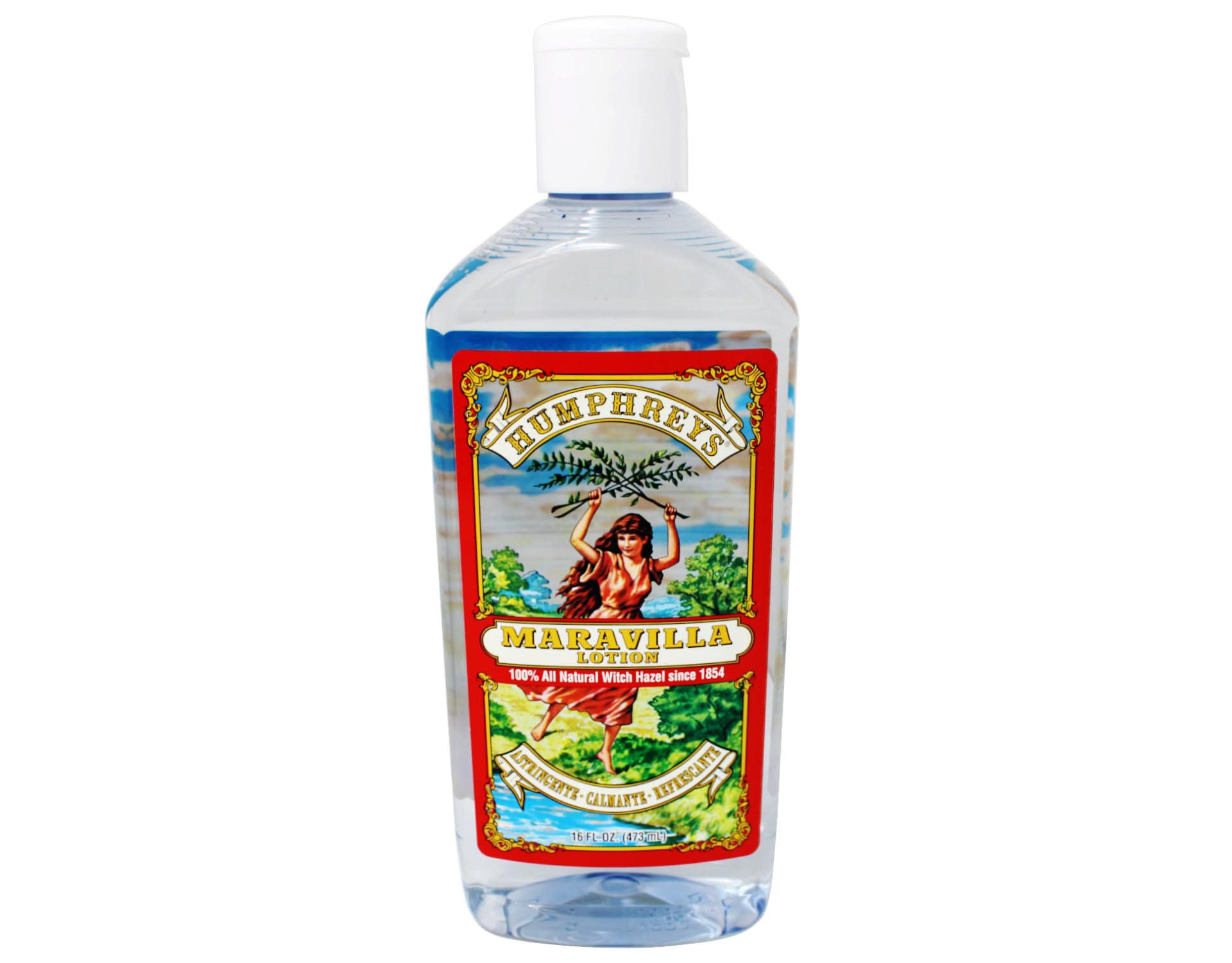 Humphreys Witch Hazel Astringent and Calming Lotion With 100% Natural Witch