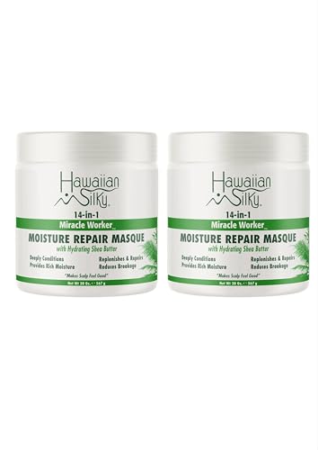 Hawaiian Silky 14 In 1 Miracle Worker | Moisture Repair Masque W/hydrating Shea - Thumbnail 2
