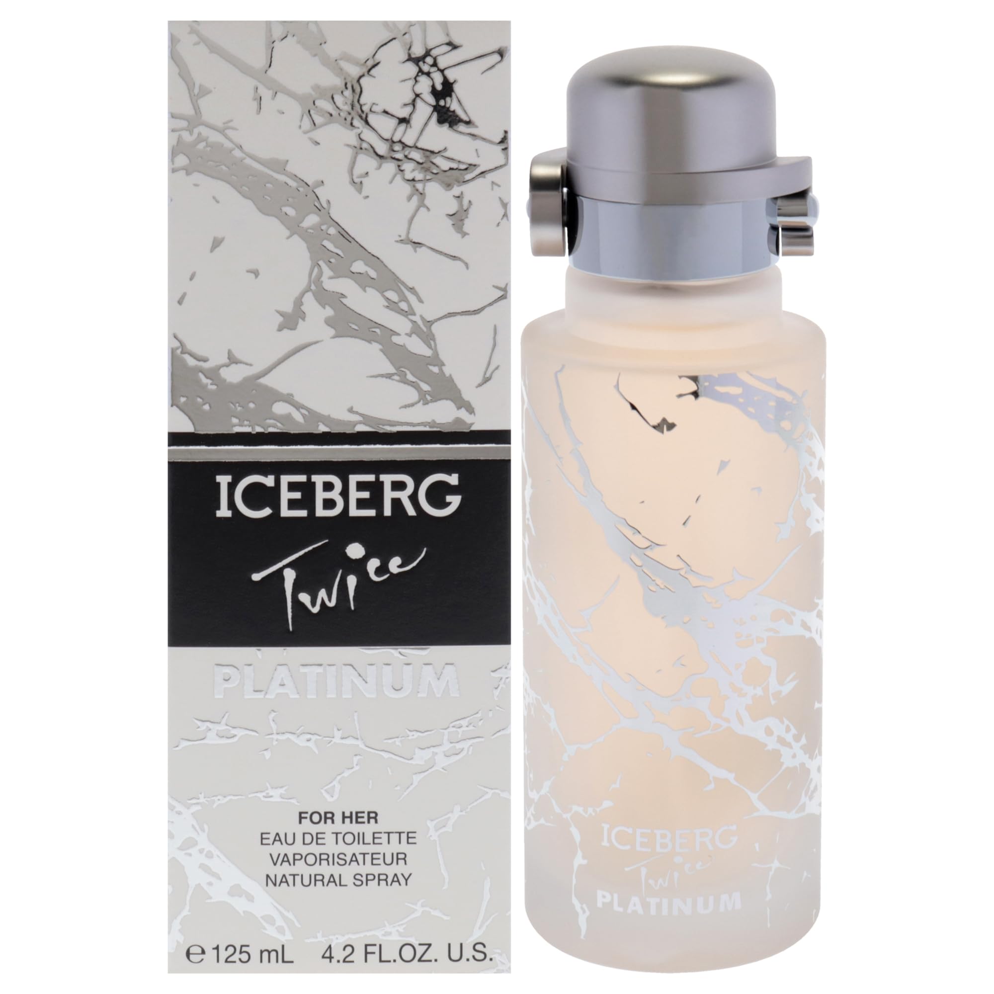 Iceberg Twice Platinum For Women EDT 4.2 oz