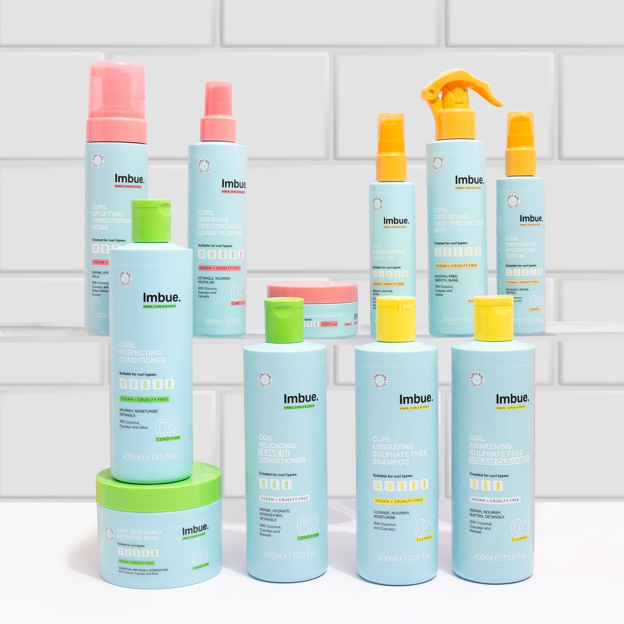 Imbue Curl Empowering Crème Gel 6.7 Fl Oz Curl Enhancing Styling Gel for Curly - Thumbnail 2