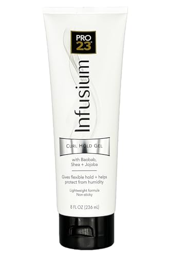 Infusium 23 Curl Hold Gel With Baobab Shea and Jojoba . White 8 oz - Thumbnail 3