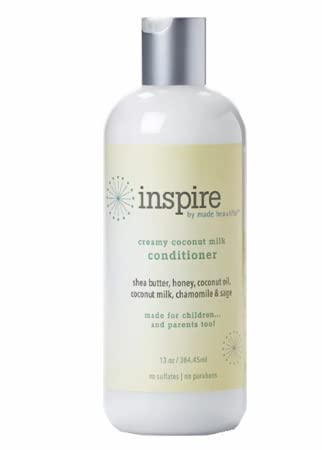 Made Beautiful Inspire Creamy Coconut Milk Conditioner . 13 oz - Thumbnail 1