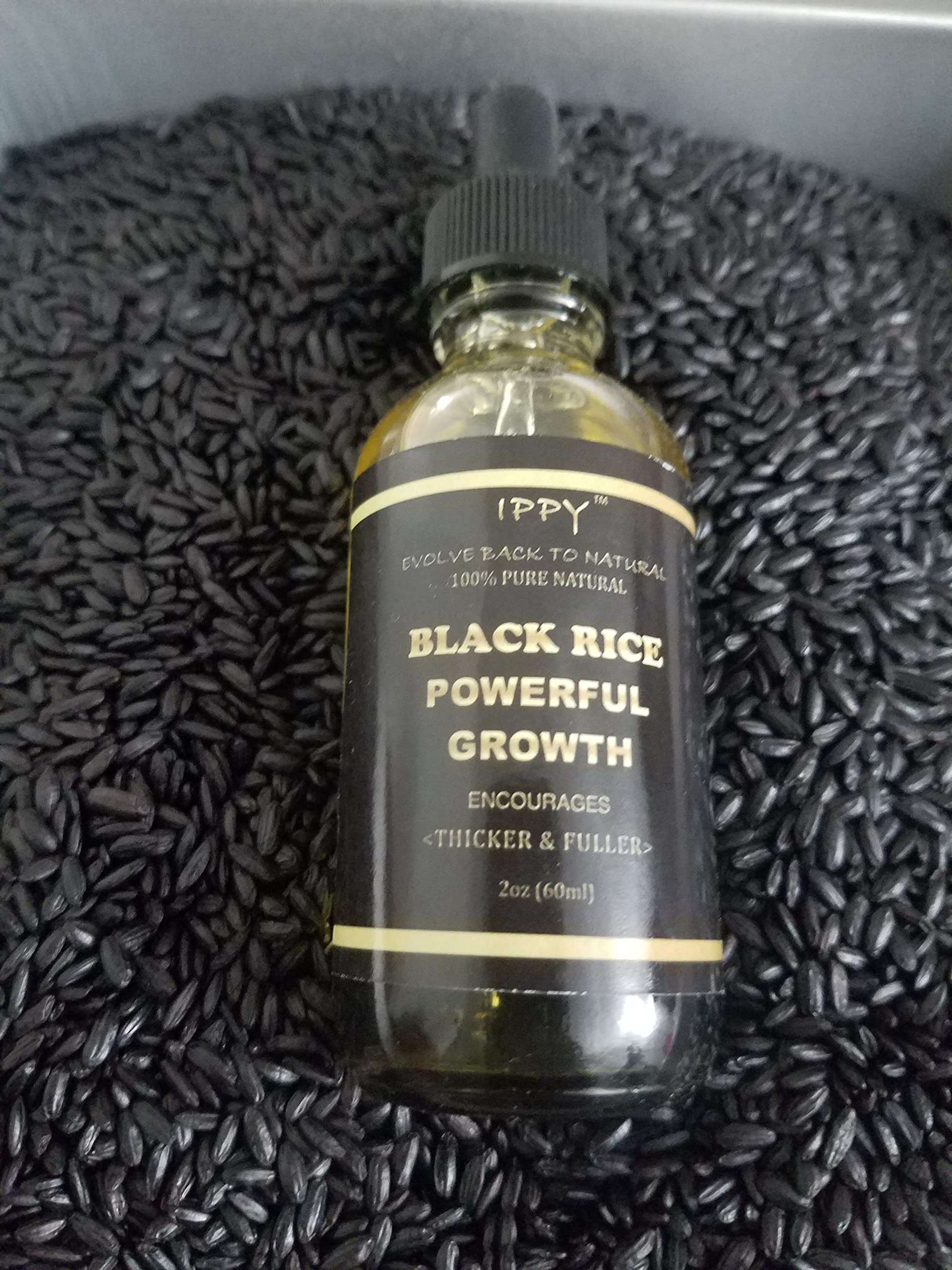 Ippy Black Rice Powerful Growth 2 oz