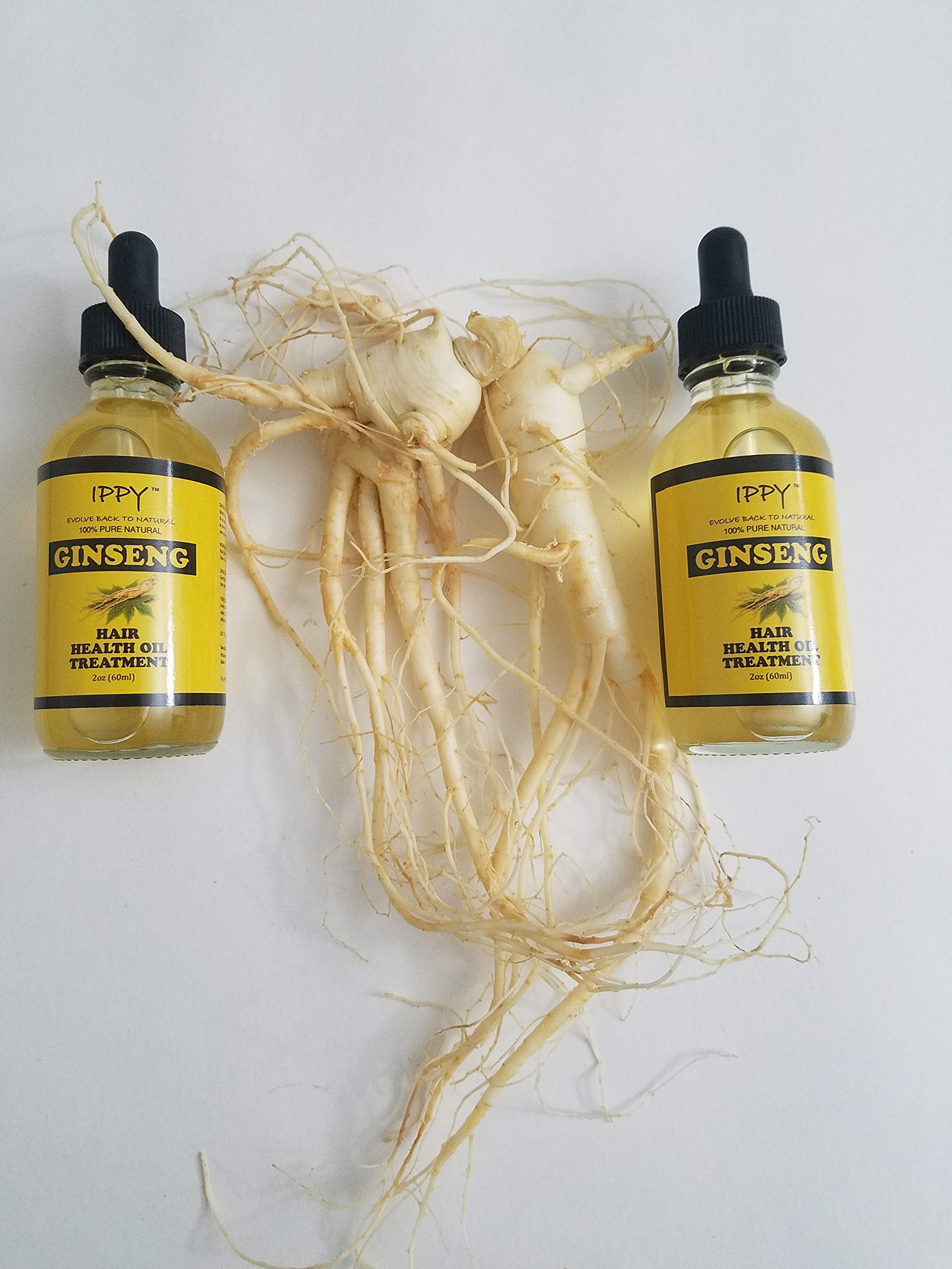 Ippy Beauty Ginseng Hair Health Oil Treatment 2 oz - Thumbnail 2