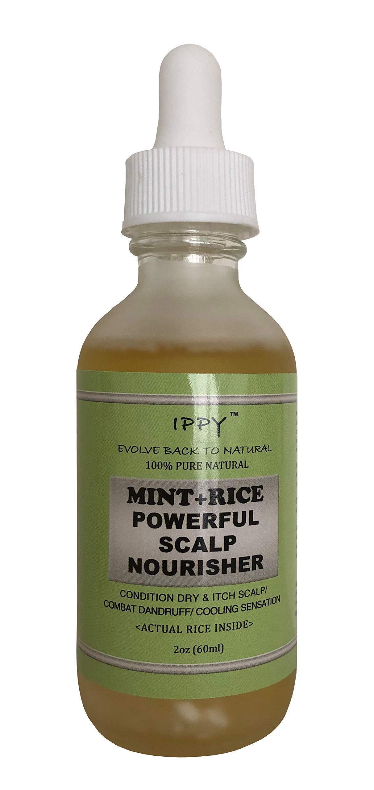 Ippy Beauty Mint+rice Powerful Scalp Nourisher 2 oz