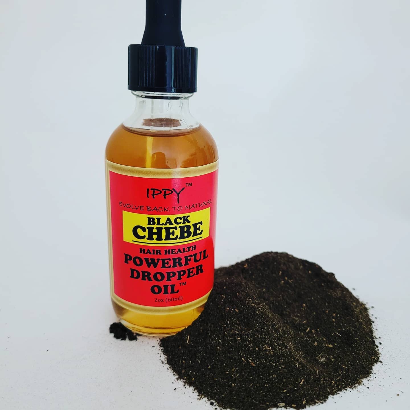 Ippy Beauty Black Chebe Powerful Dropper Oil 2 oz - Thumbnail 3