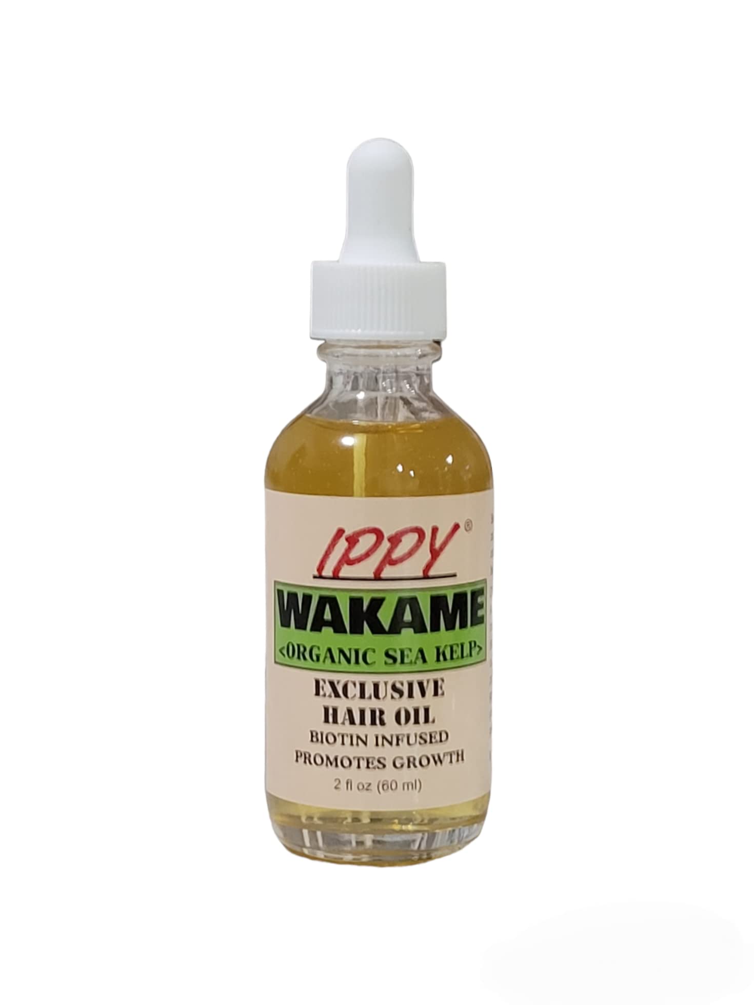 Ni Shi By Ippy Wakame Organic Sea Kelp Exclusive Hair Oil 2 Fl Oz - Thumbnail 2