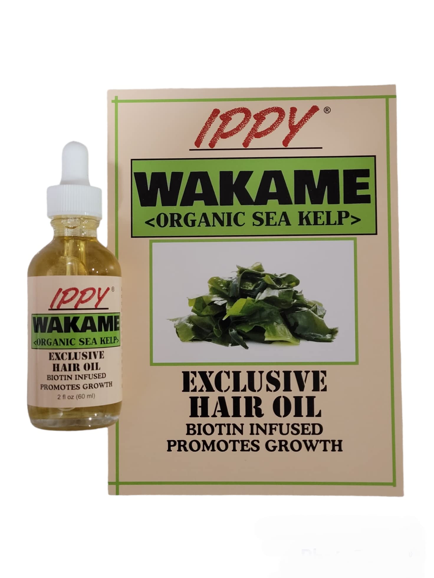 Ni Shi By Ippy Wakame Organic Sea Kelp Exclusive Hair Oil 2 Fl Oz