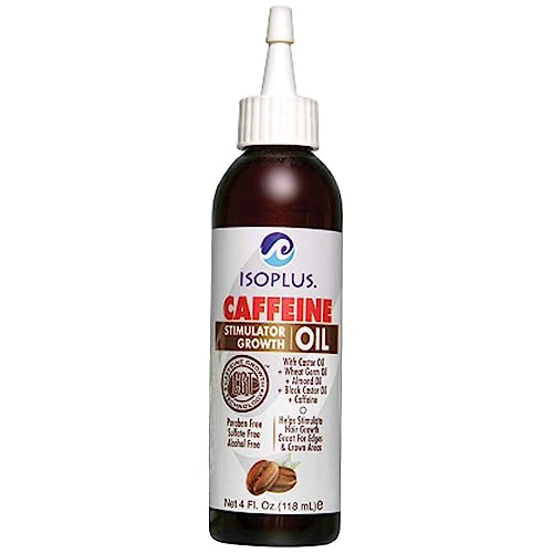 Isoplus Caffeine Stimulator Growth Oil 4 Fl Oz - Thumbnail 3