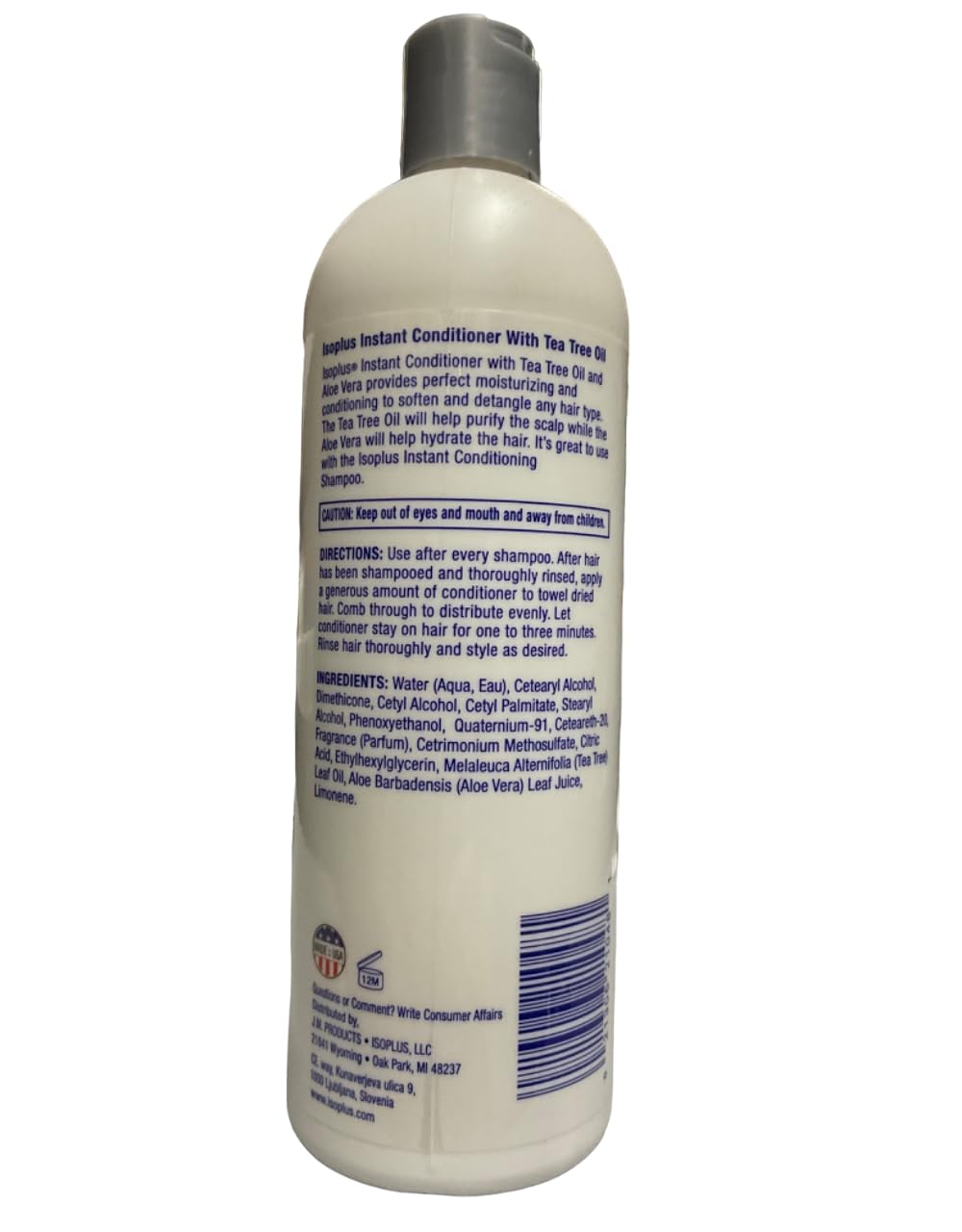 Isoplus Instant Conditioner Softens Detangles 16 oz
