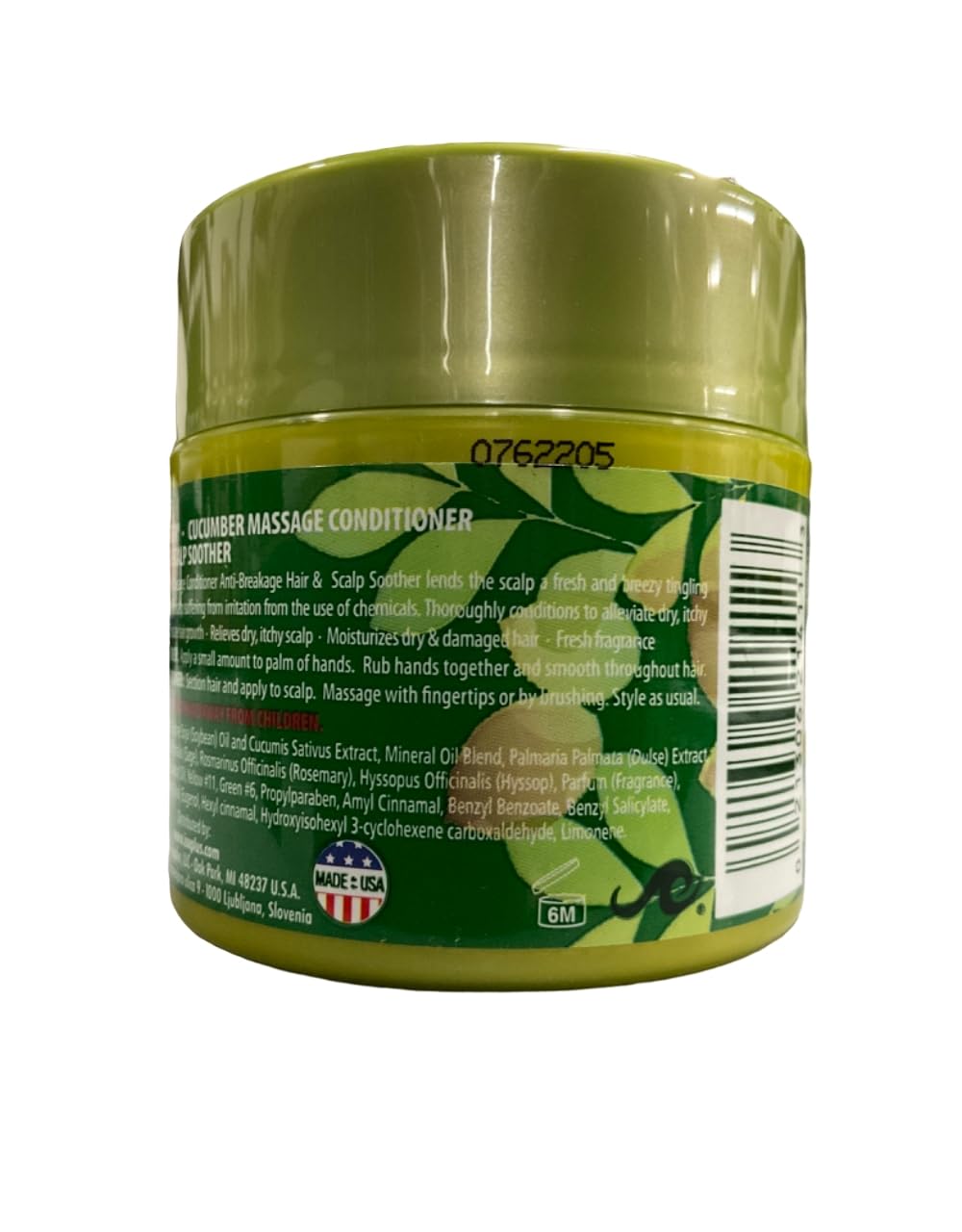 Isoplus Isoplus Natural Remedy Cucumber Massage Conditioner 3.75 oz - Thumbnail 2