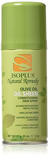 Isoplus Natural Remedy Olive Oil Sheen Conditioning Hair 2 oz - Thumbnail 2