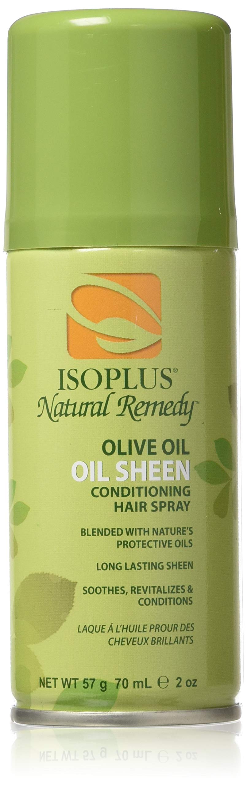 Isoplus Natural Remedy Olive Oil Sheen Conditioning Hair 2 oz