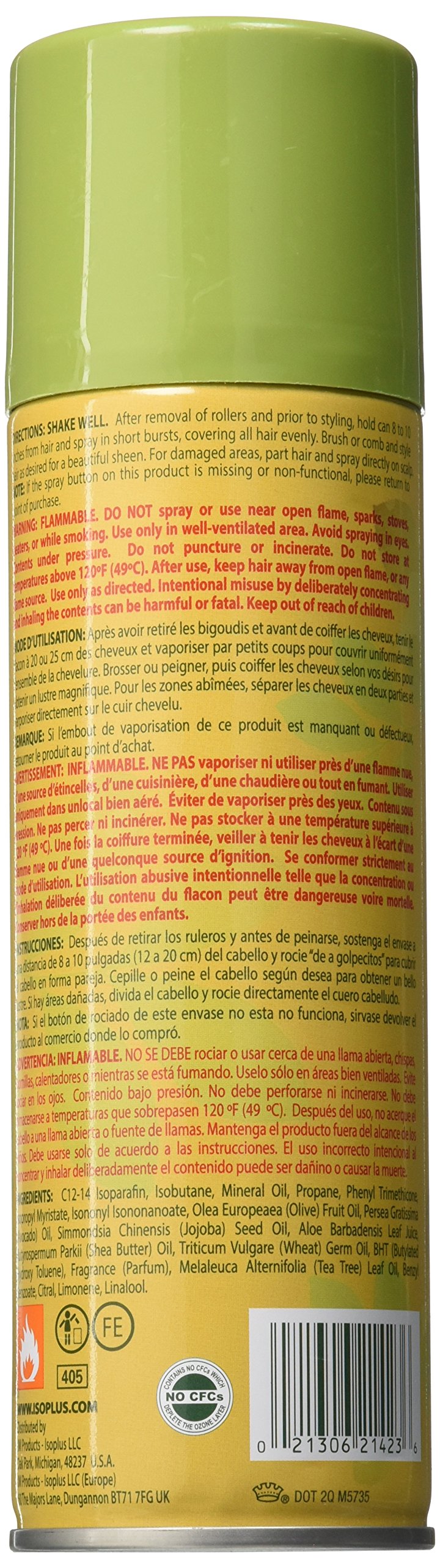 Isoplus Natural Remedy Tea Tree Aloe Oil Sheen Conditioning Hair 7 oz - Thumbnail 2