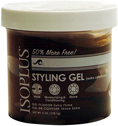 Isoplus Extra Conditioning Dark Hold Styling Gel 6 oz - Thumbnail 2