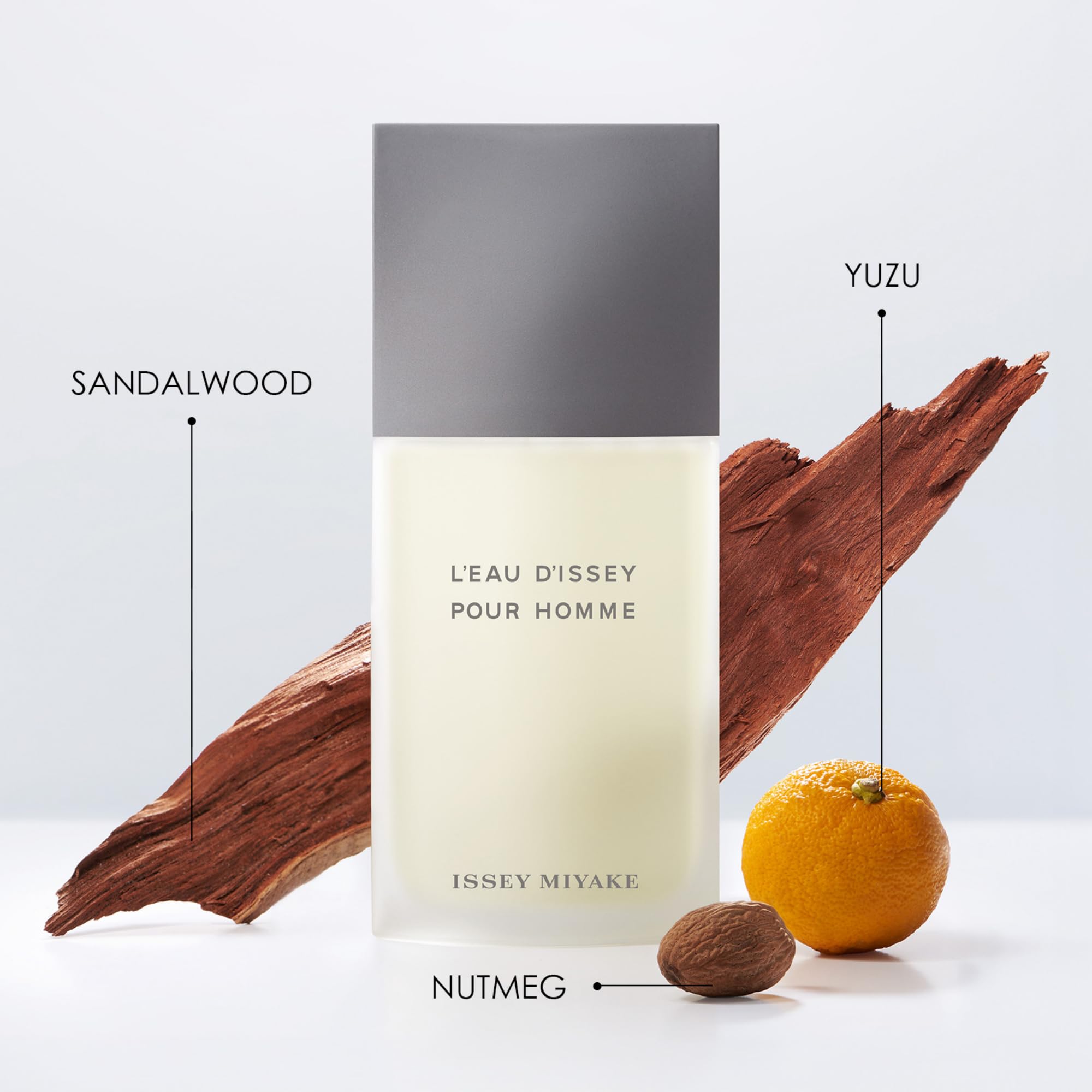 Issey Miyake L'eau D'issey Pour Homme Pure Fresh With Notes of Yuzu Nutmeg - Thumbnail 2