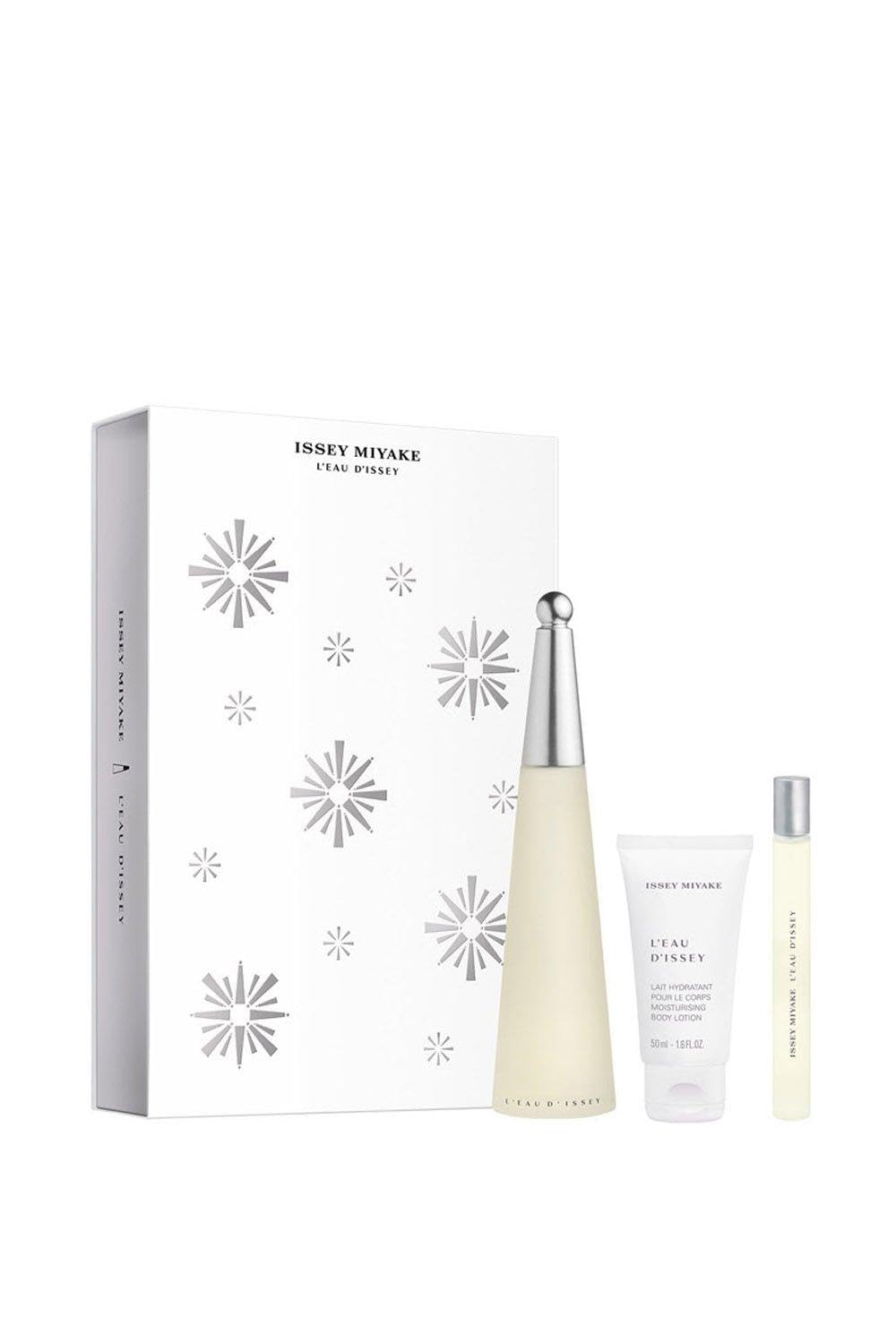 [Set] Issey Miyake L'eau D'issey 3 Piece Set For Women EDT 0.33 oz