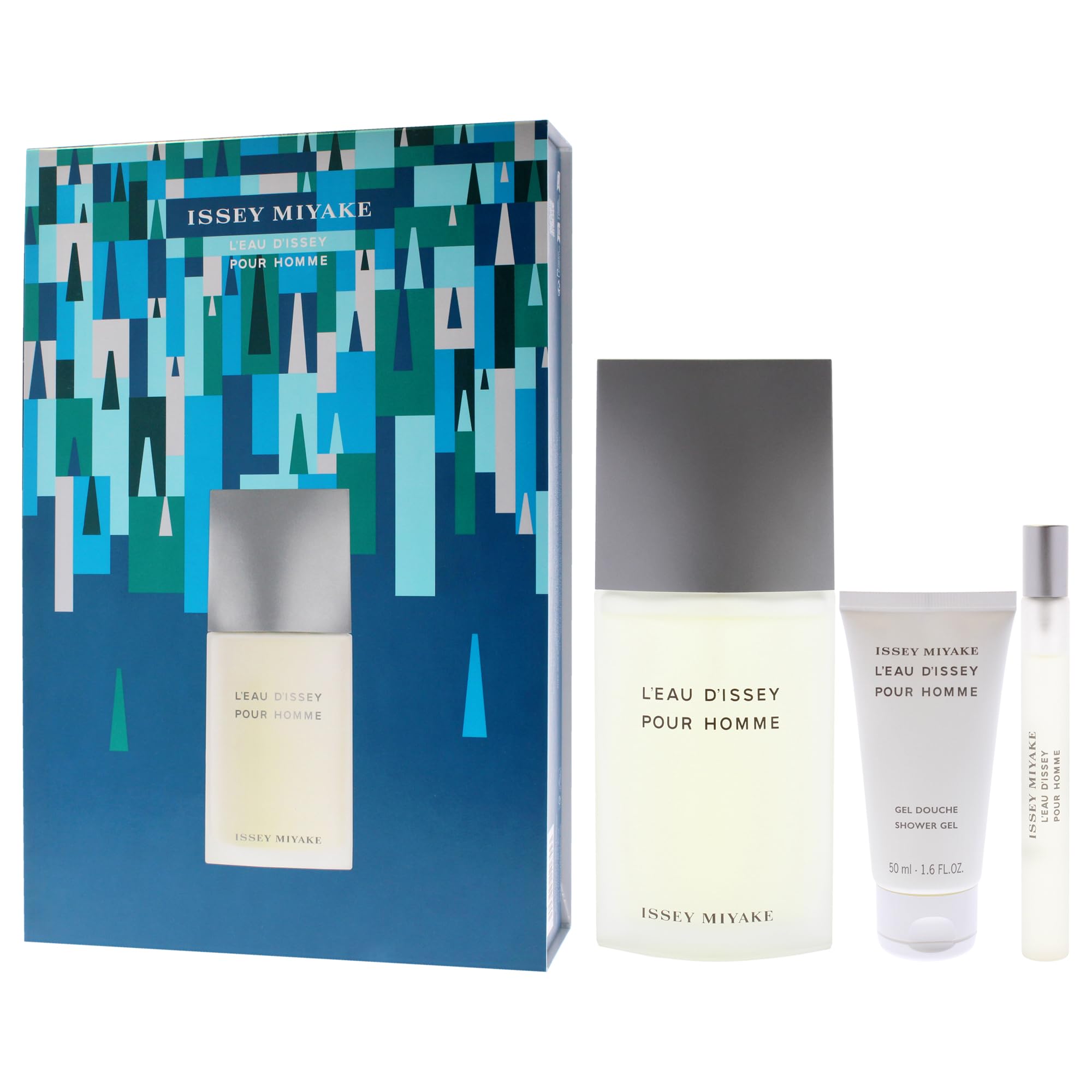 [Set] Issey Miyake L'eau D'issey Pour Homme M 3pc Set For Men EDT - Thumbnail 3
