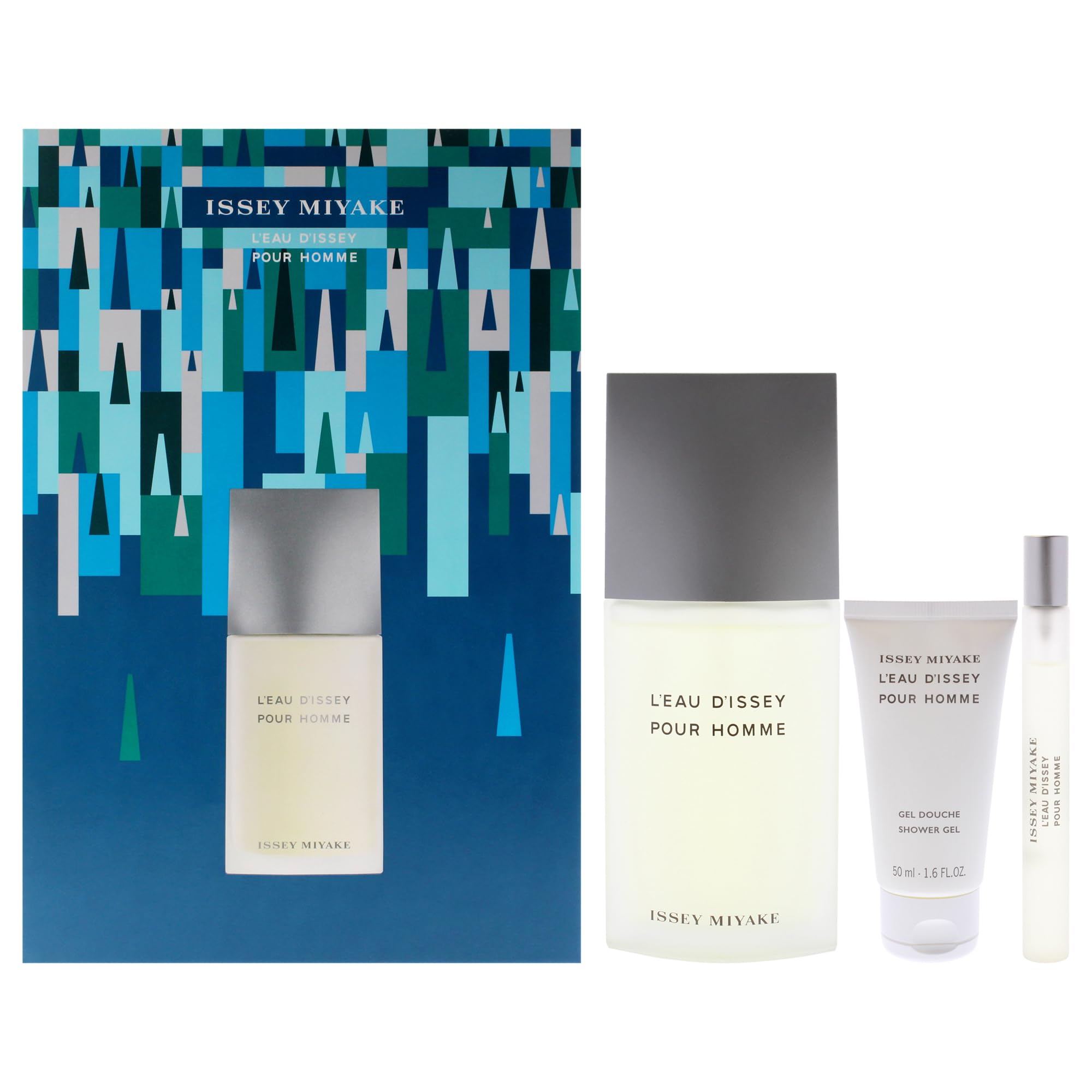 [Set] Issey Miyake L'eau D'issey Pour Homme M 3pc Set For Men EDT
