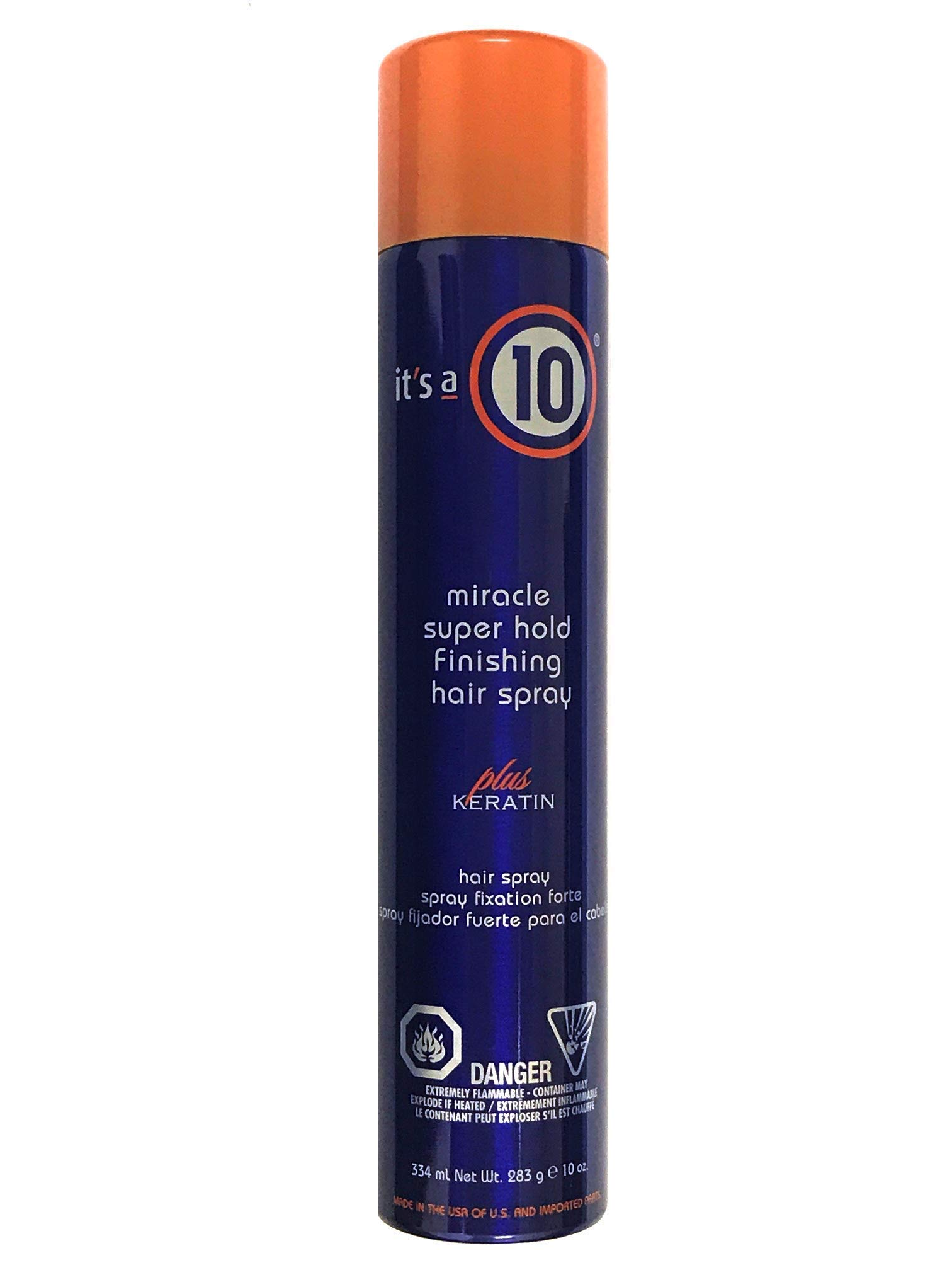 It's A 10 Haircare Miracle Super Hold Finishing Hair Plus Keratin 10 oz