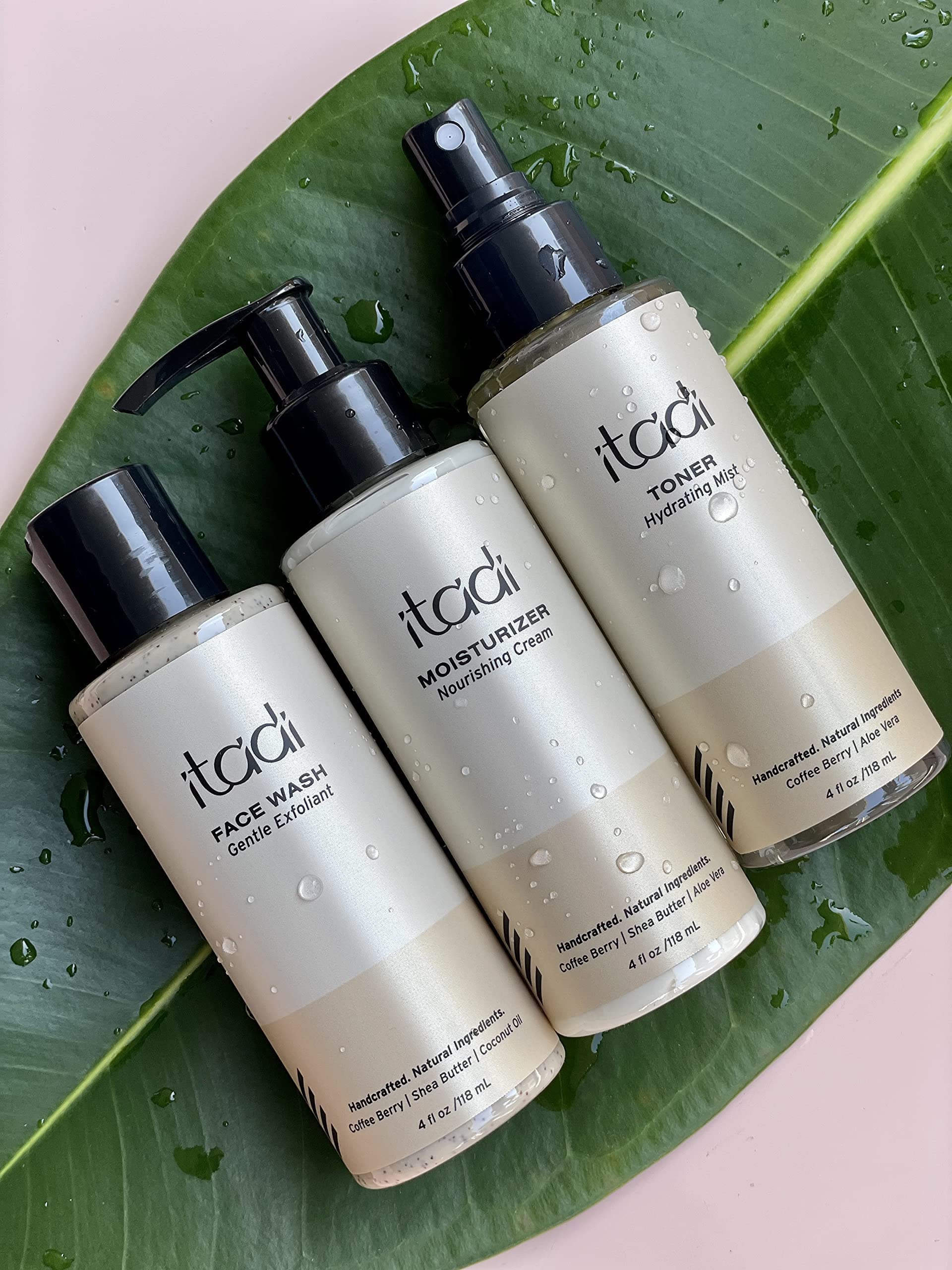 Itadi Organic Natural Daily Face Moisturizer Cream | Coffee Berry Aloe Vera - Thumbnail 3