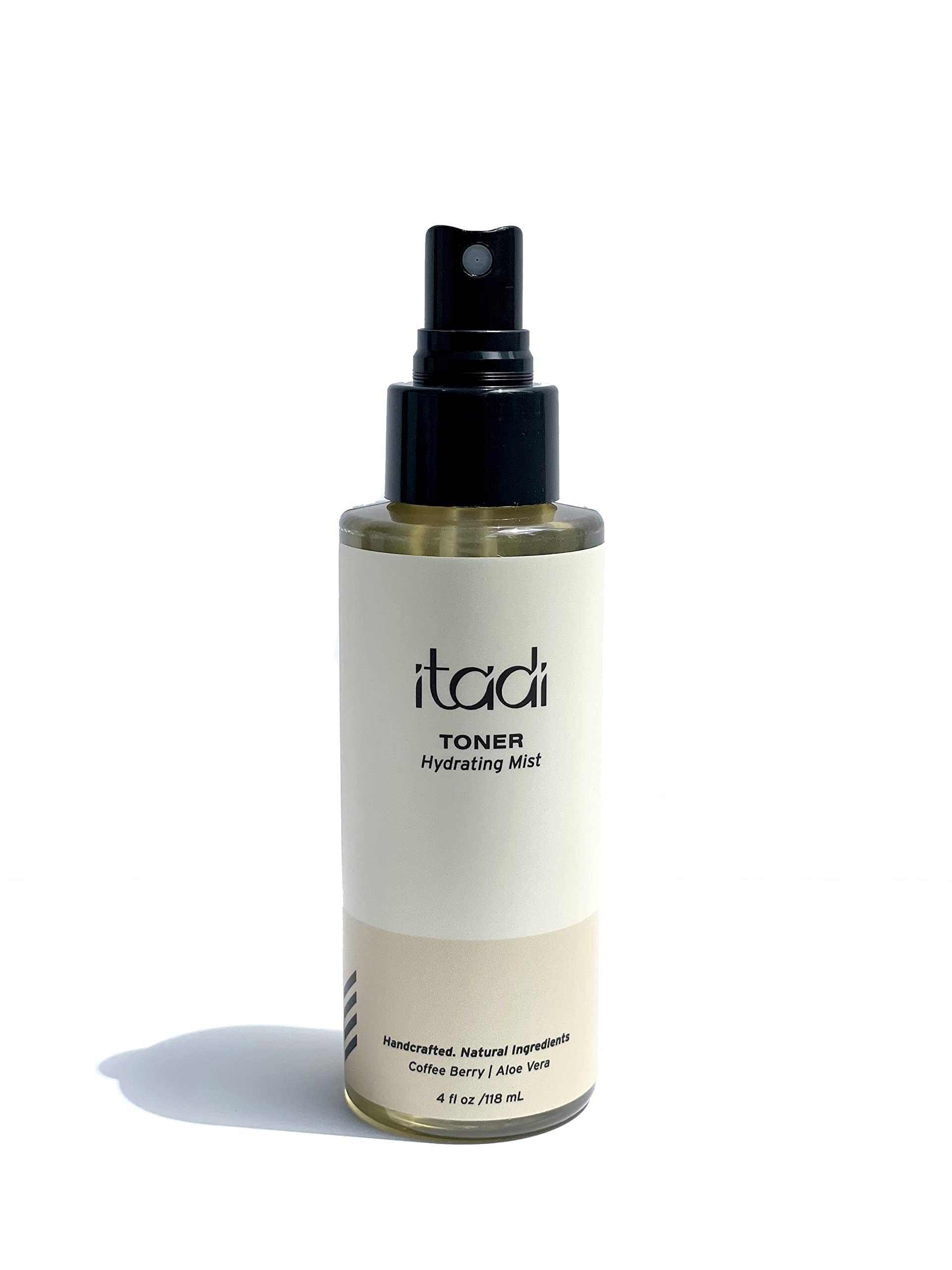 Itadi Organic Daily Natural Toner for Face | Revitalizing Face Mist Hydrating