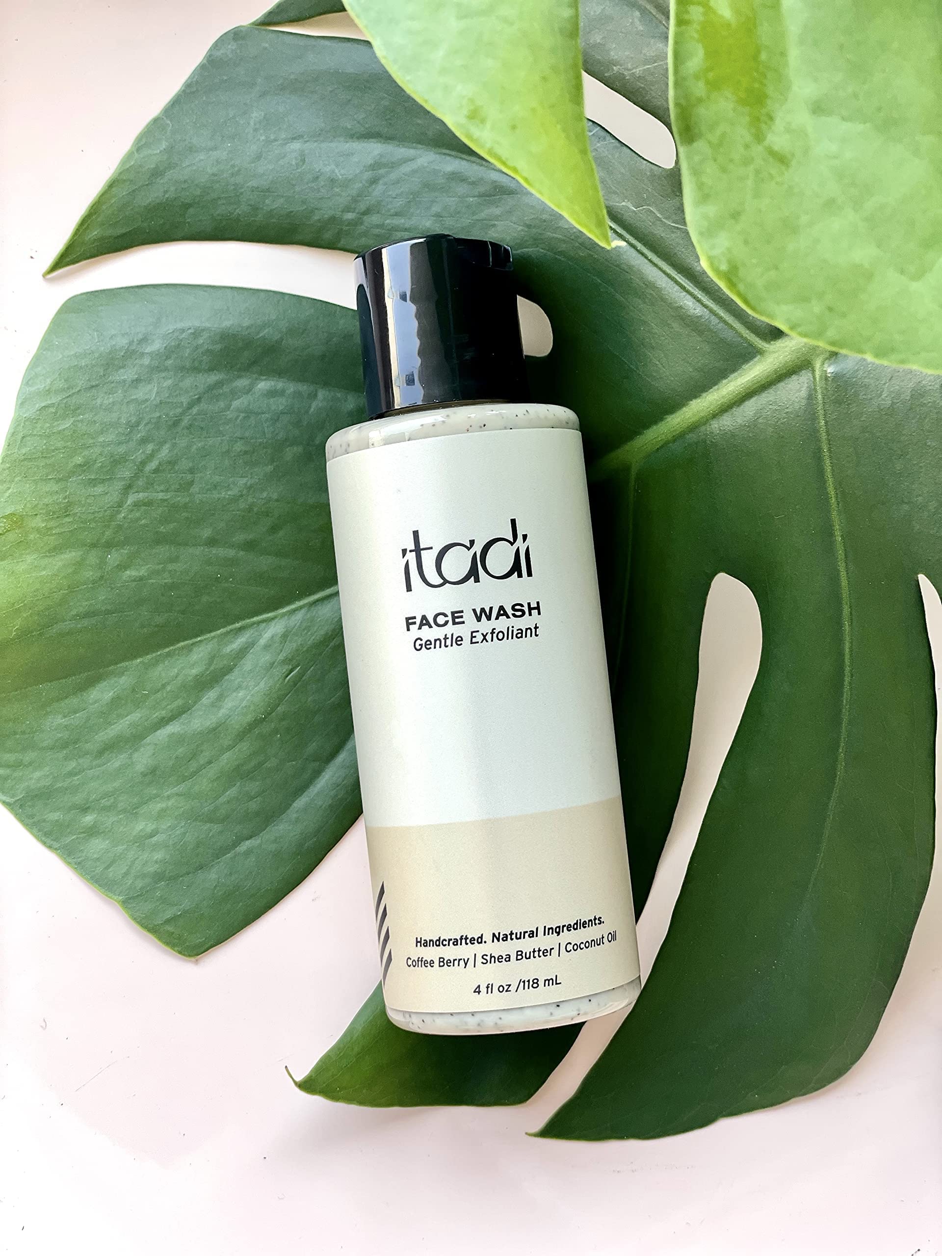 Itadi Organic Daily Gentle Face Exfoliator Wash | Coffee Berry Infused Face - Thumbnail 3