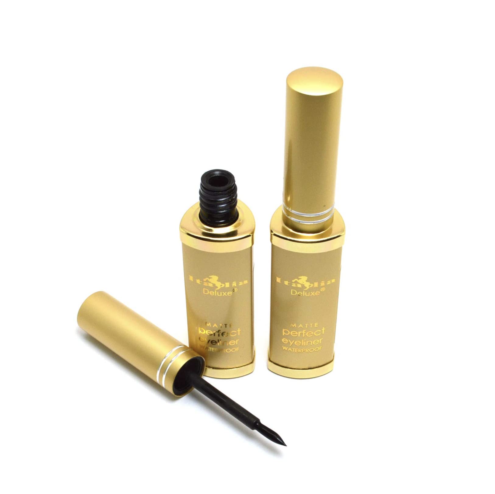 (24-pack) Italia Deluxe Perfect Eyeliner Matte Black