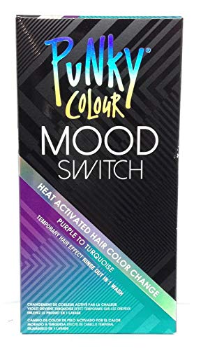 Punky Colour Purple To Turquoise Mood Switch Heat Activated Hair Color Change - Thumbnail 2