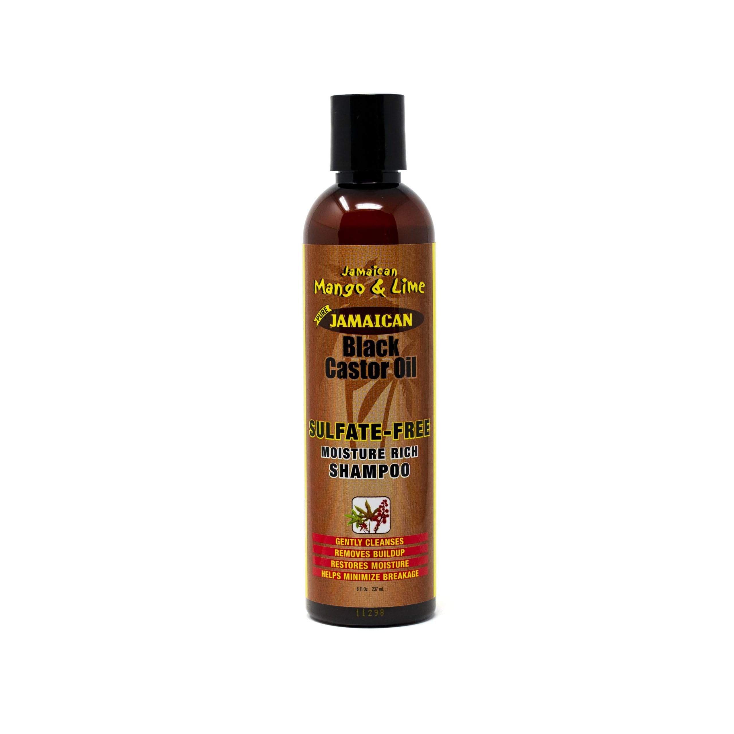 Jam. Mango Lime Black Castor Oil Shampoo Sulfate Free By Jamican Mango 8 oz