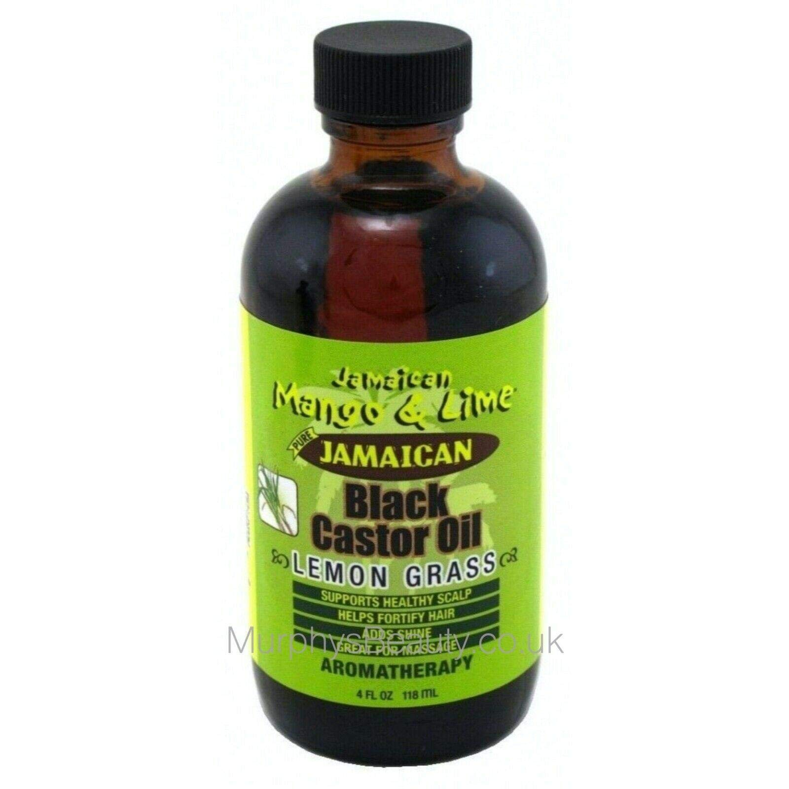 Jamaican Mango Lime Black Castor Oil 4 oz