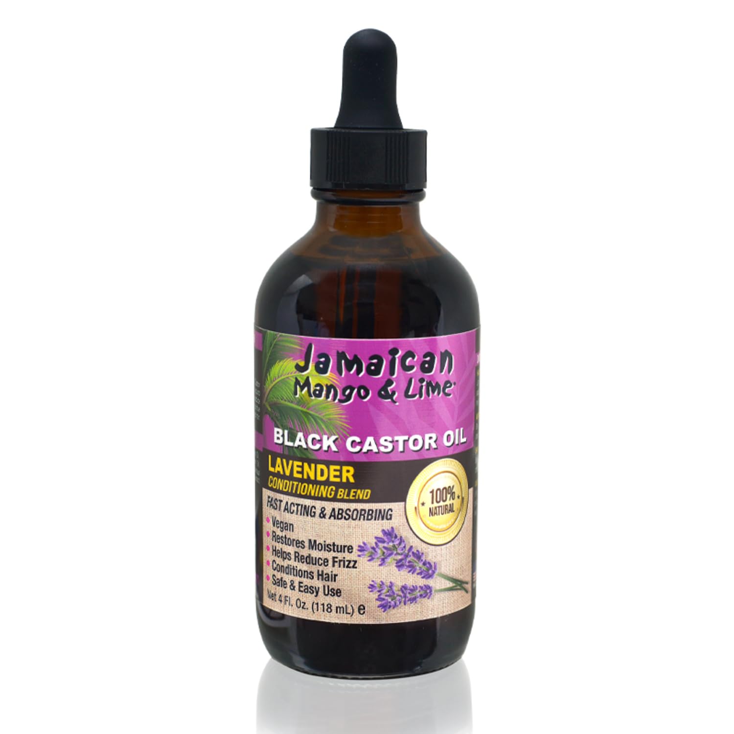 Jamaican Mango Lime Black Castor Oil Hair Scalp Oil for Locs Braids Twists