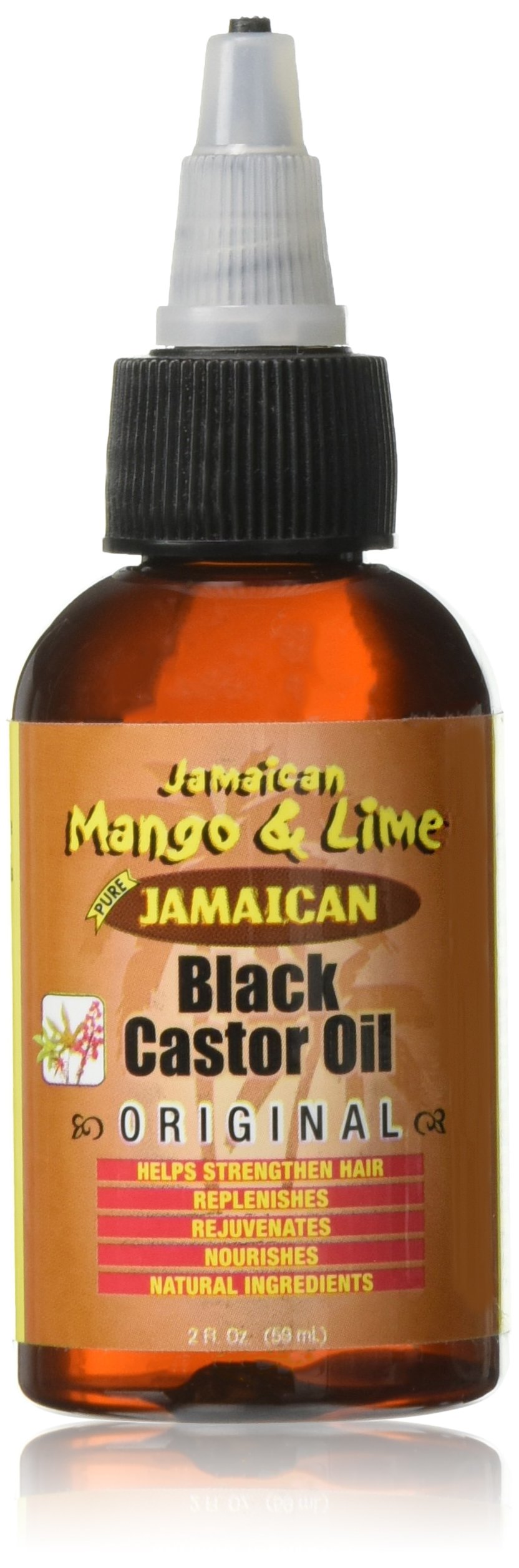 Jamaican Mango Lime Black Castor Oil Original Strength Shine Lightweight Hair