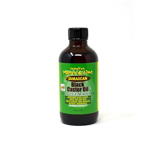 Jamaican Mango Lime Black Castor Oil 4 Fl Oz - Thumbnail 2