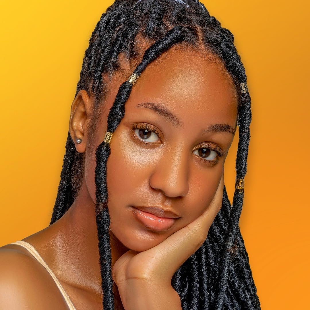 Jamaican Mango Lime Black Castor Oil Hair Scalp Oil for Locs Braids Twists - Thumbnail 3