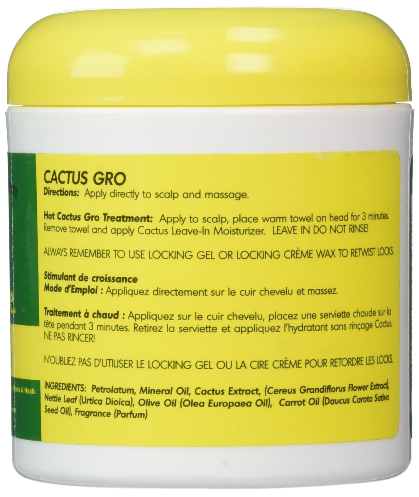 Jamaican Mango Lime Cactus Gro Loc Twist Strengthening Thickening Hair - Thumbnail 2