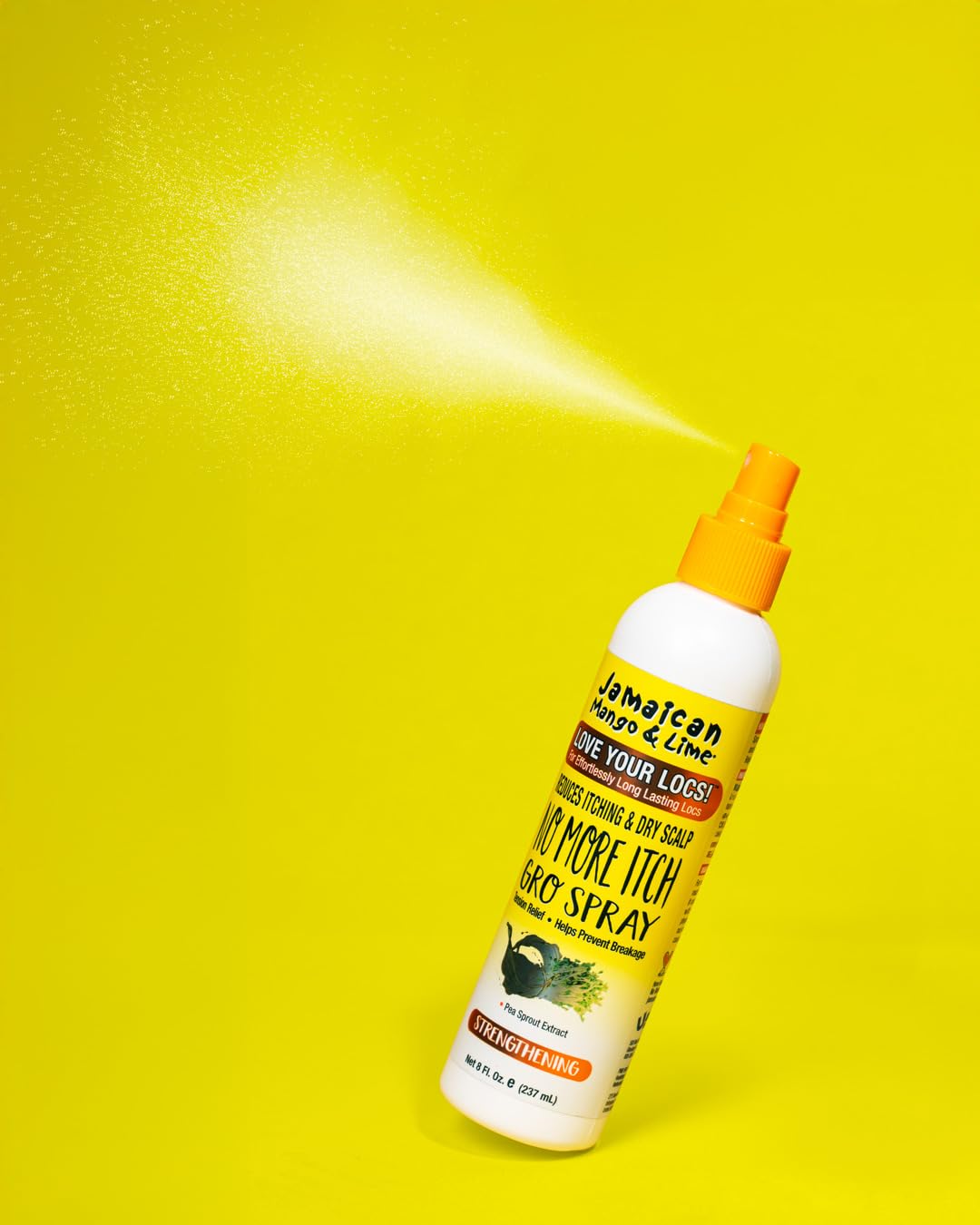 Jamaican Mango Lime No More Itch Soothing Scalp Regular Relief for Locs Braids - Thumbnail 2