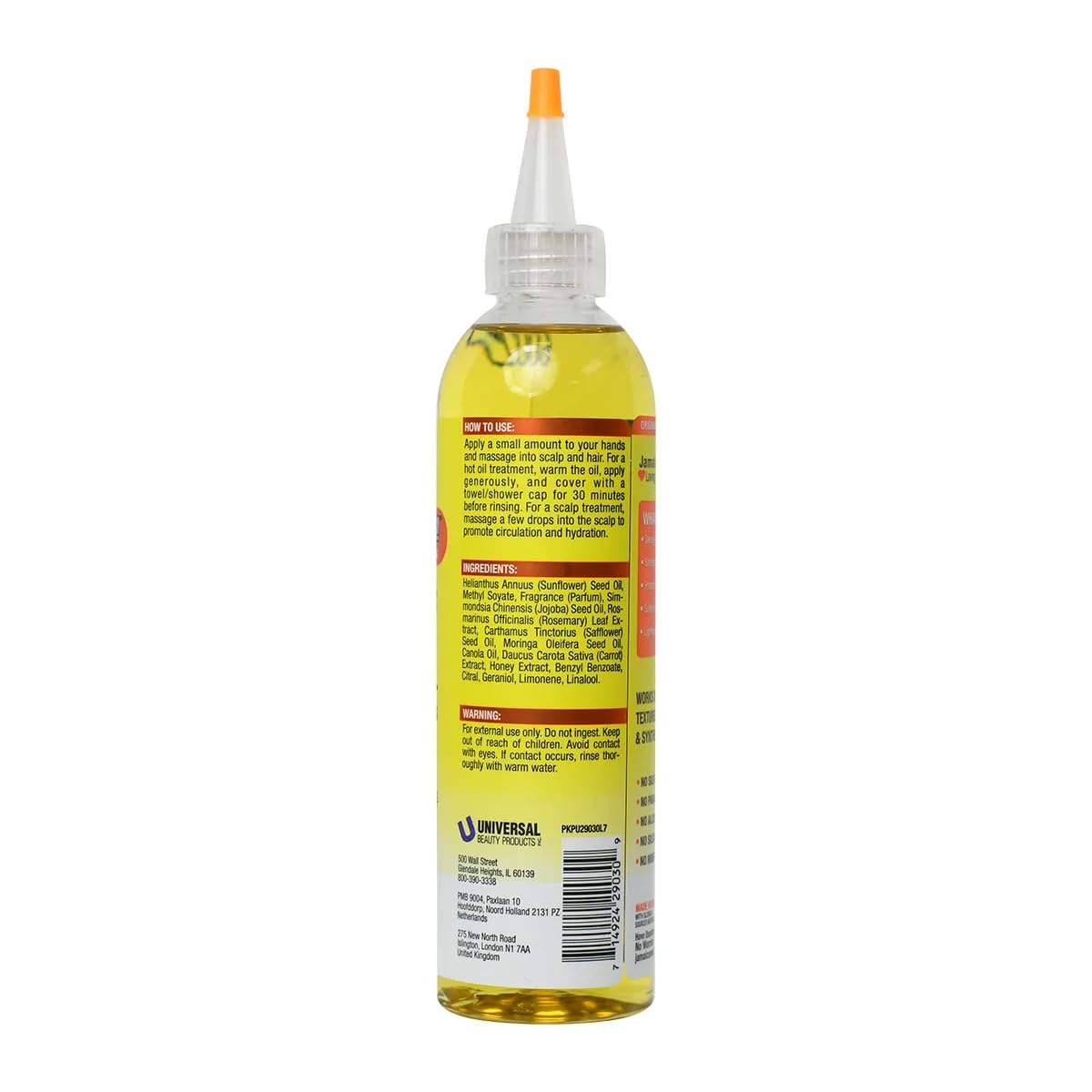 Jamaican Mango Lime Love Your Locs Island Oil Lightweight Non Greasy Hair Oil - Thumbnail 3