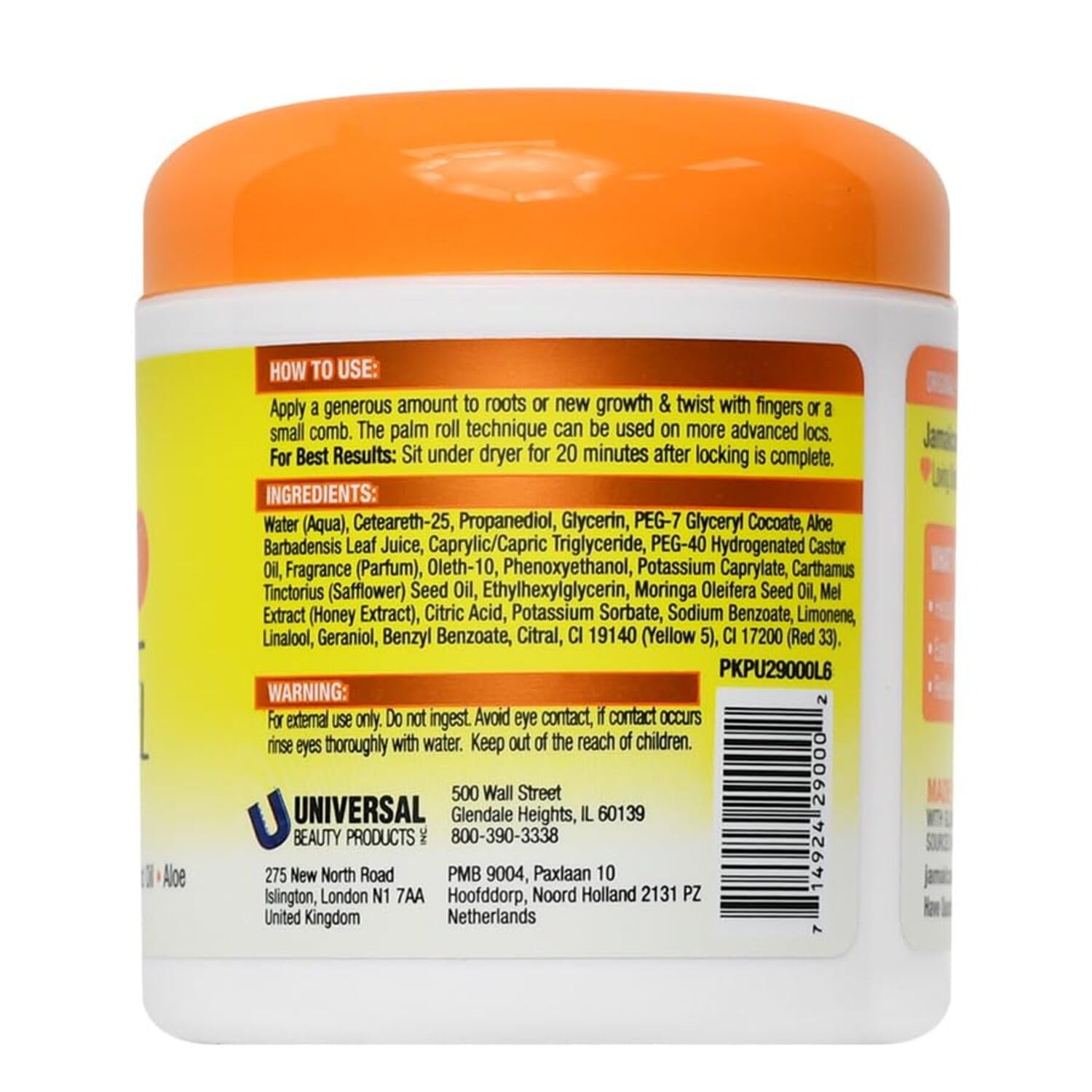 Jamaican Mango Lime Love Your Locs Start A Loc Gel Extra Hold Shine for Locs - Thumbnail 2