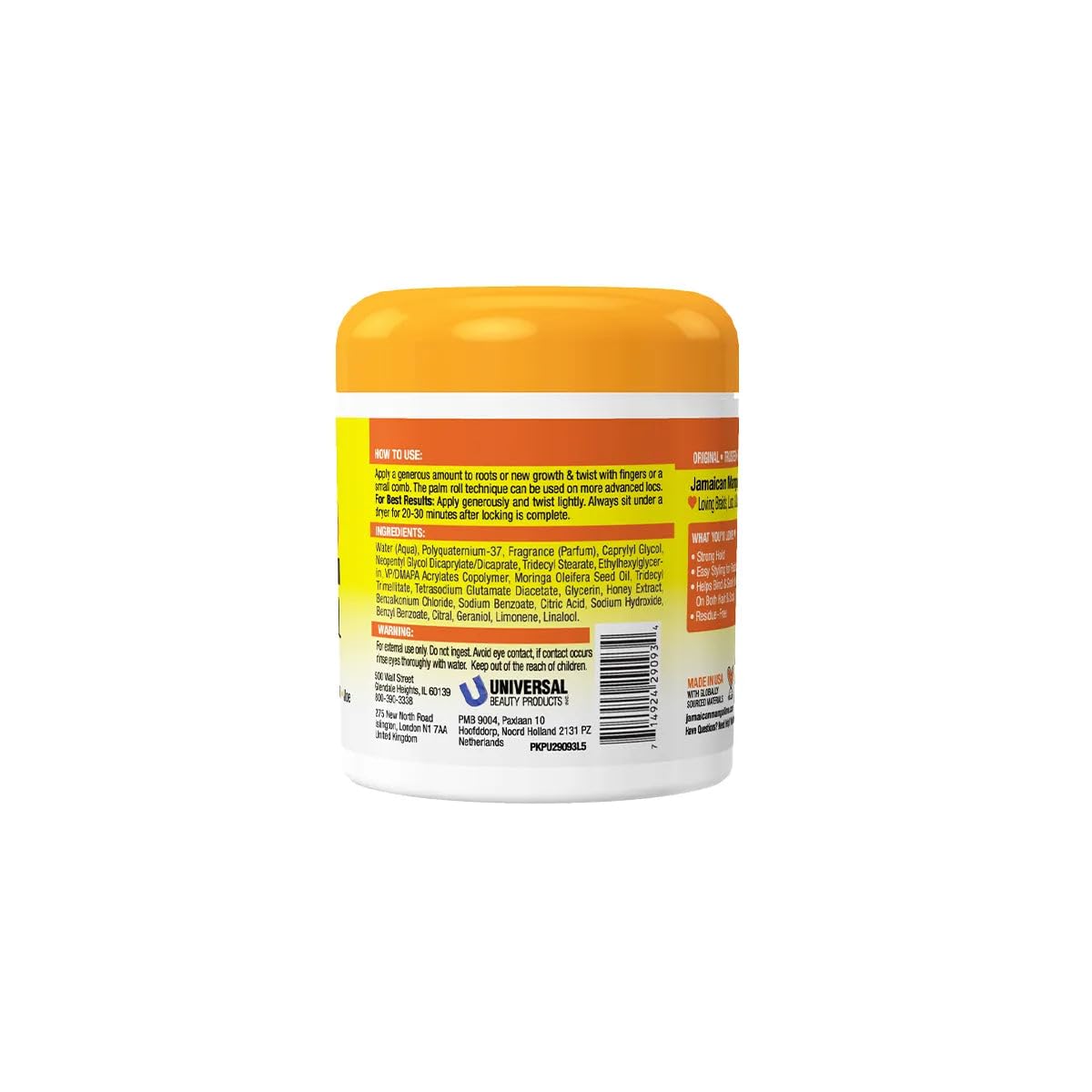 Jamaican Mango Lime Love Your Locs Resistant Formula Locking Gel Extra Hold Non - Thumbnail 3