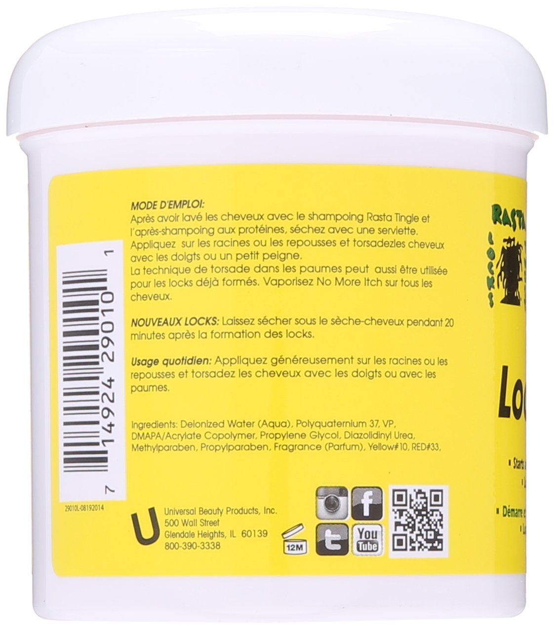 Jamaican Mango and Lime Locking Hair Gel 16 oz - Thumbnail 2