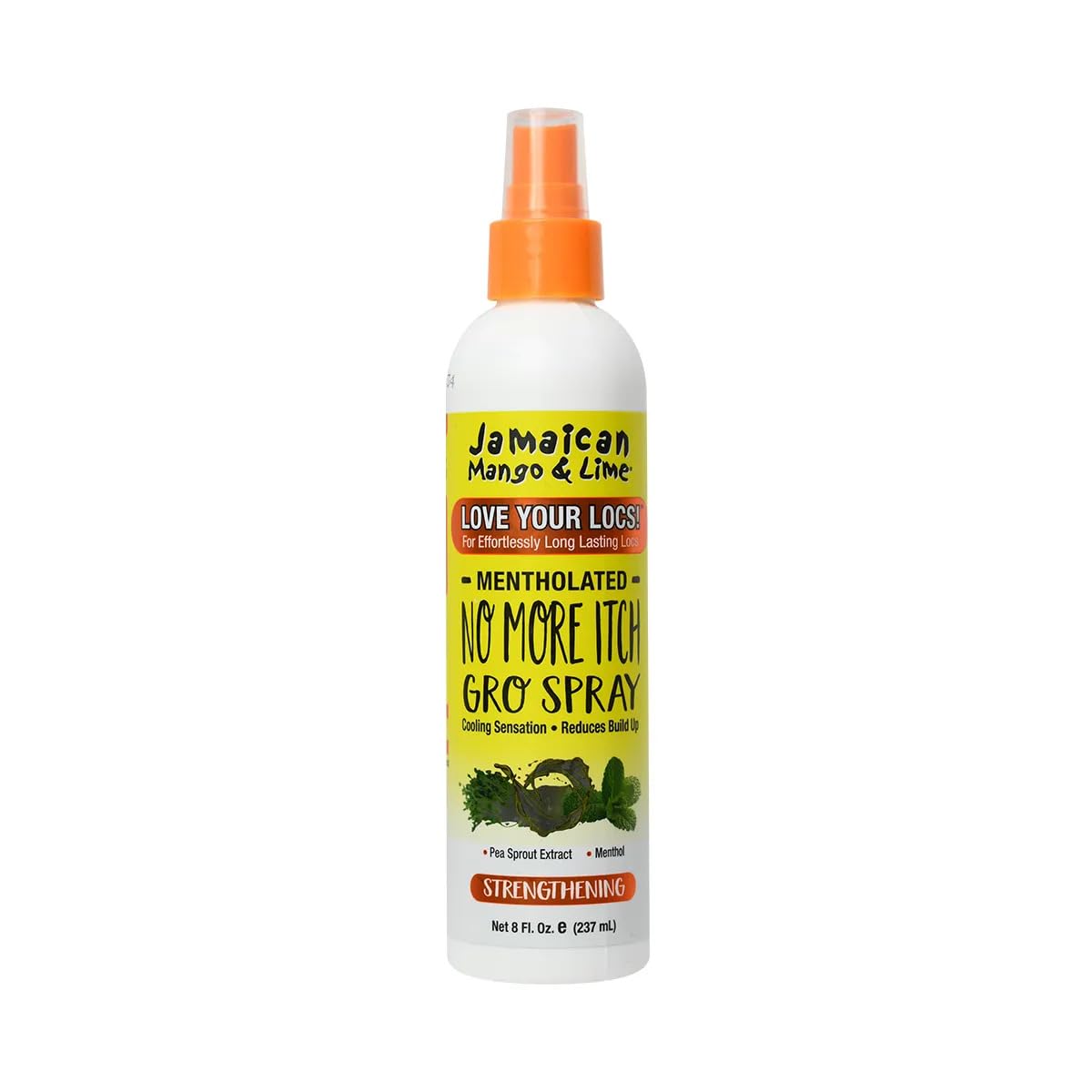 Jamaican Mango Lime No More Itch Gro Mentholated Scalp Relief for Locs Braids