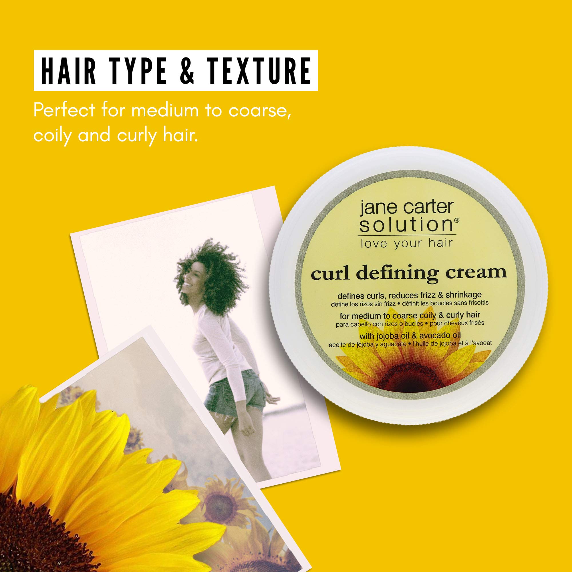 Jane Carter Solution Curl Defining Cream Reduce Frizz Nourish Lightweight 6 oz - Thumbnail 3