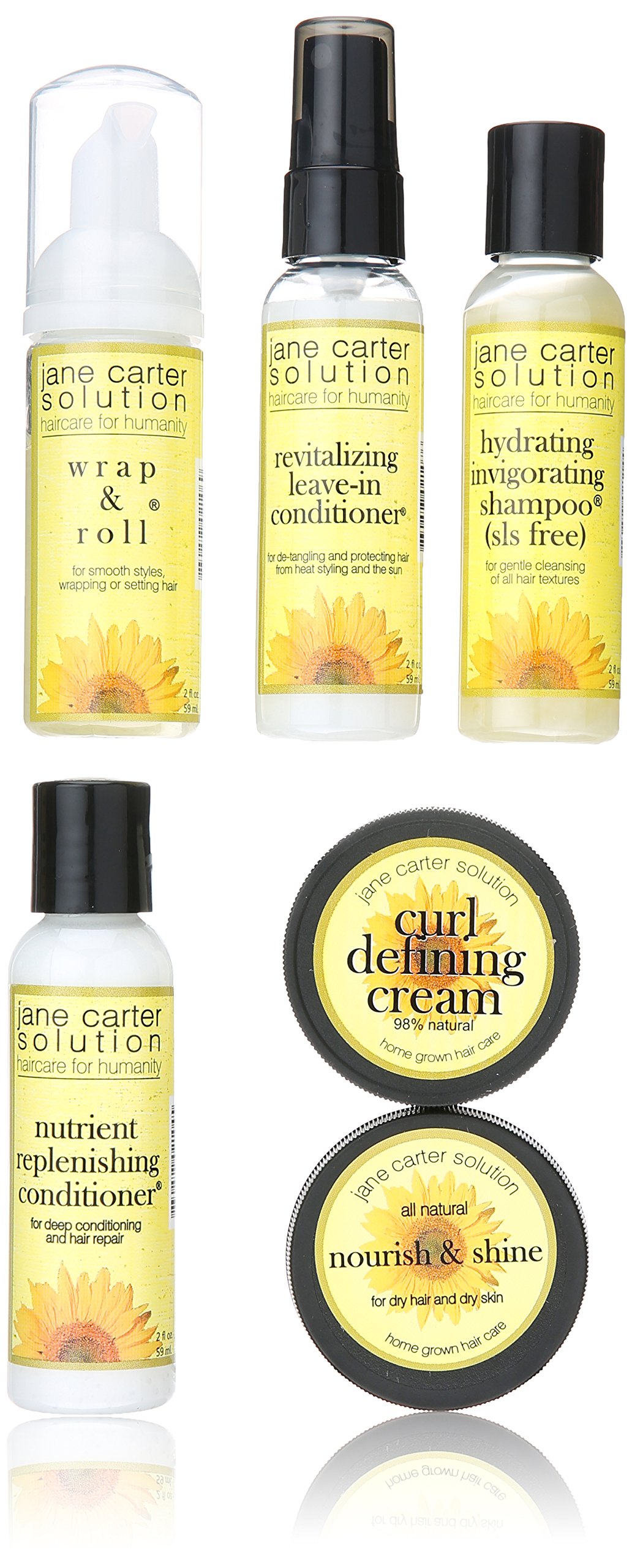 Jane Carter Travel Size Kit 1 Fluid Ounces