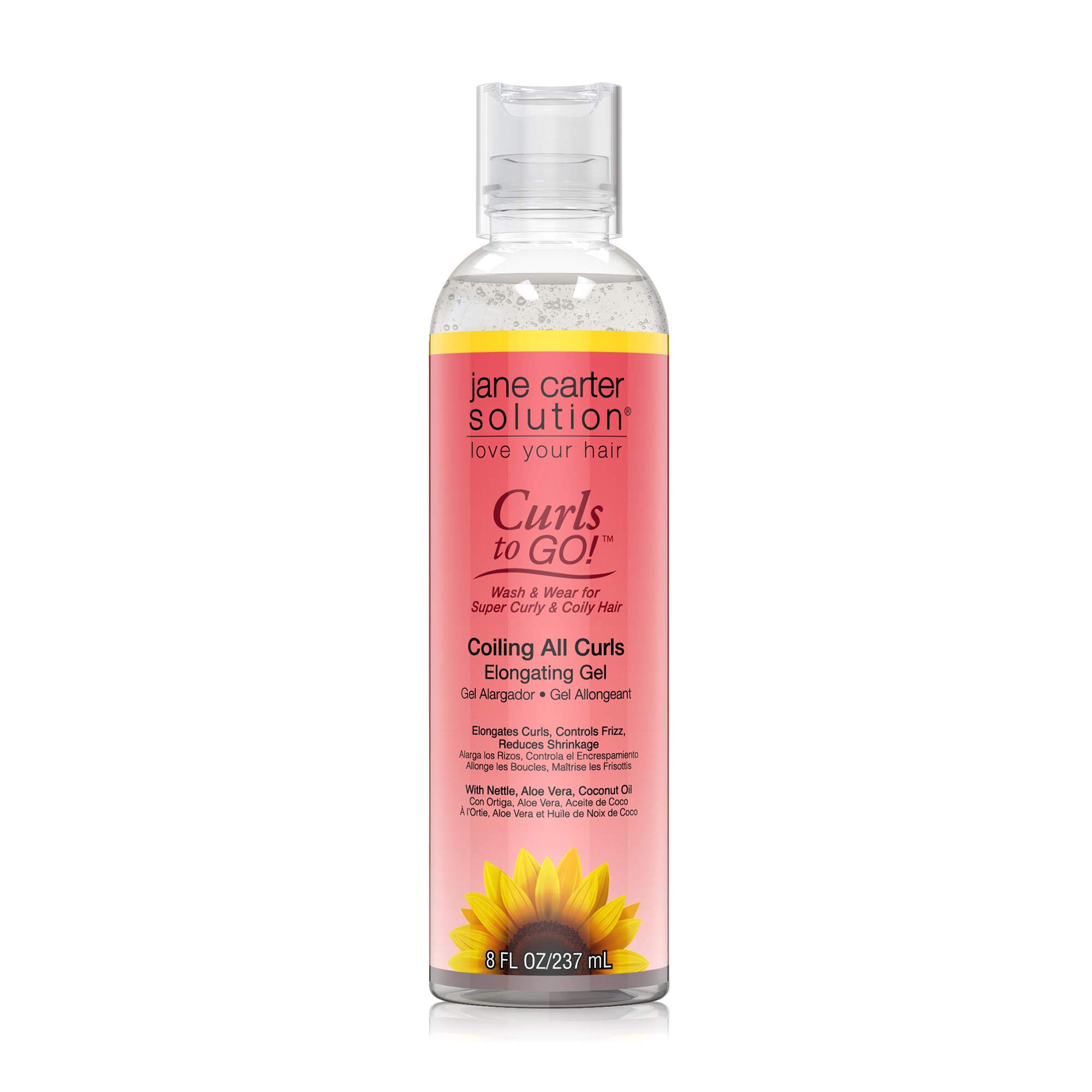 Jane Carter Solution Curls To Go Coiling All Curls Elongating Gel Moisturizing
