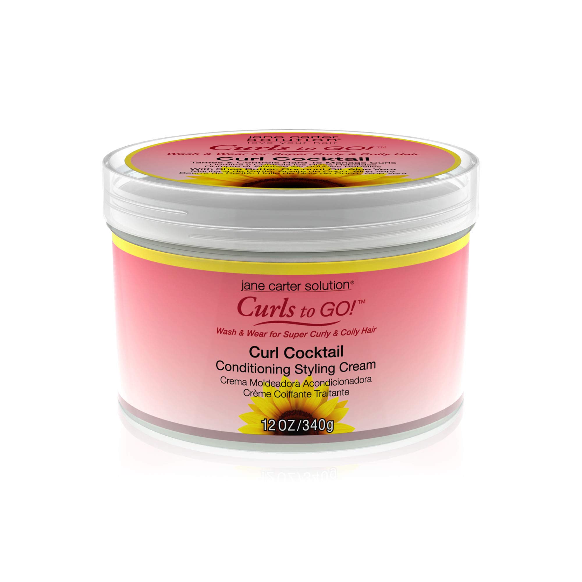 Jane Carter Solution Curls To Go Cocktail Conditioning Cream Hydrating 12 oz
