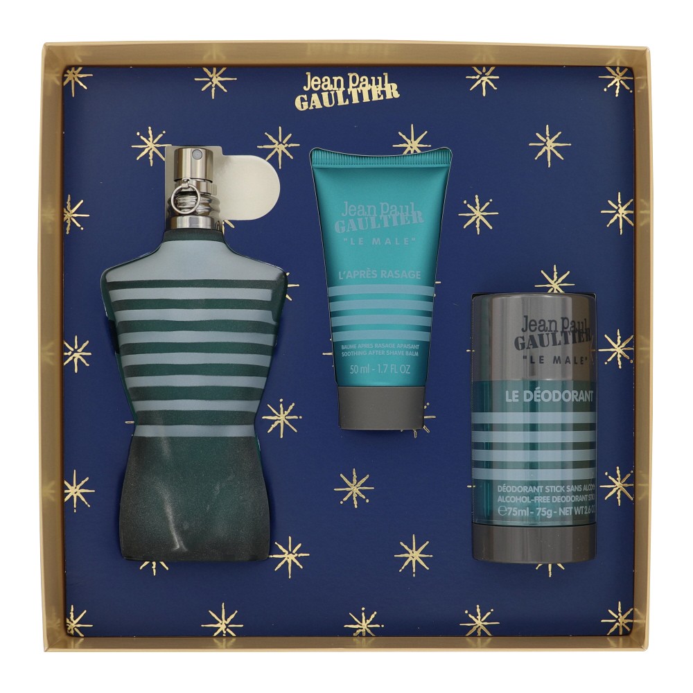 [Set] Jean Paul G Le Male 4.2 M+ 1.7 Asb + 2.5 Deo Stick New France 3pcs Bybox EDT - Thumbnail 2