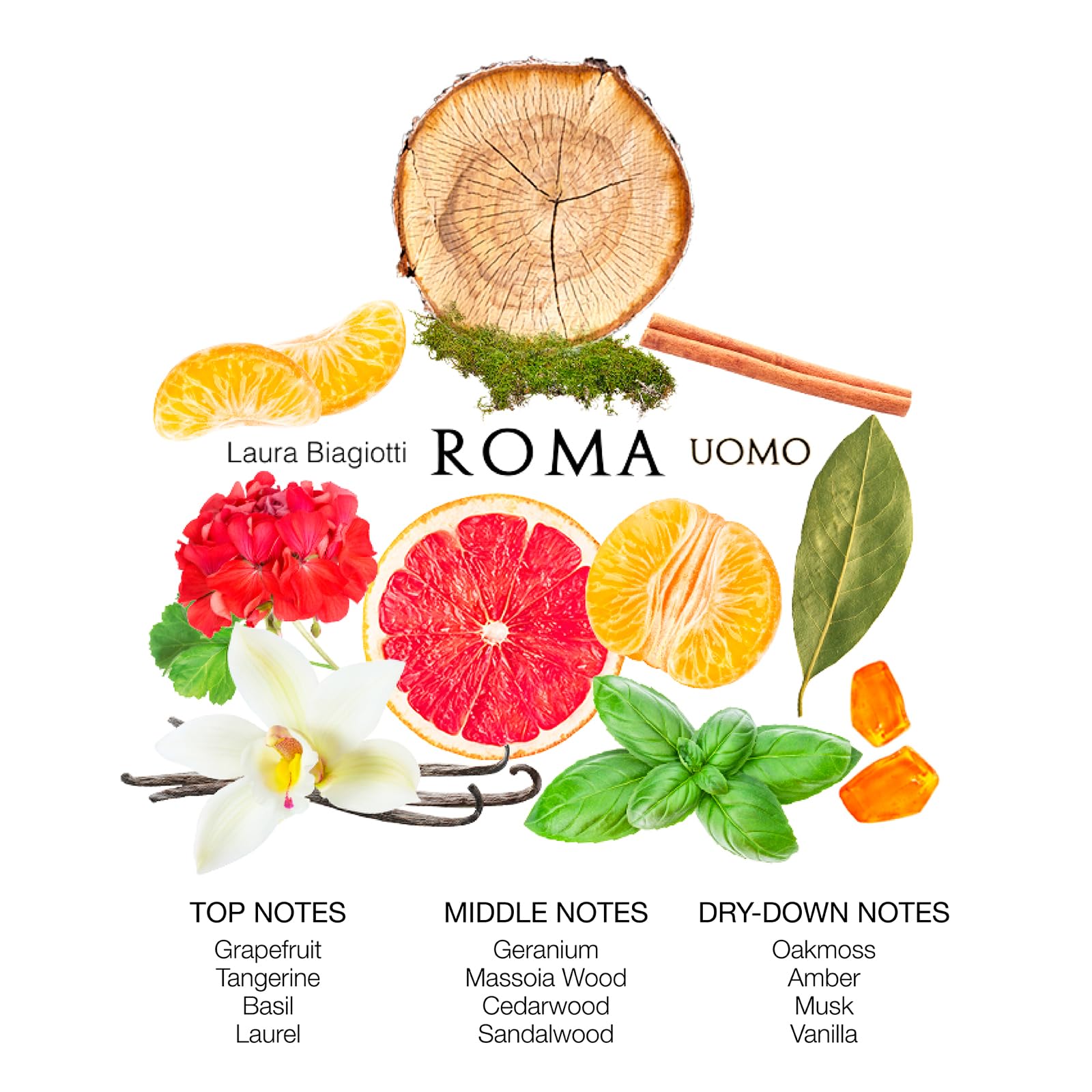 Laura Biagiotti Roma Classic and Elegant Scent Opens With Grapefruit Bergamot - Thumbnail 2